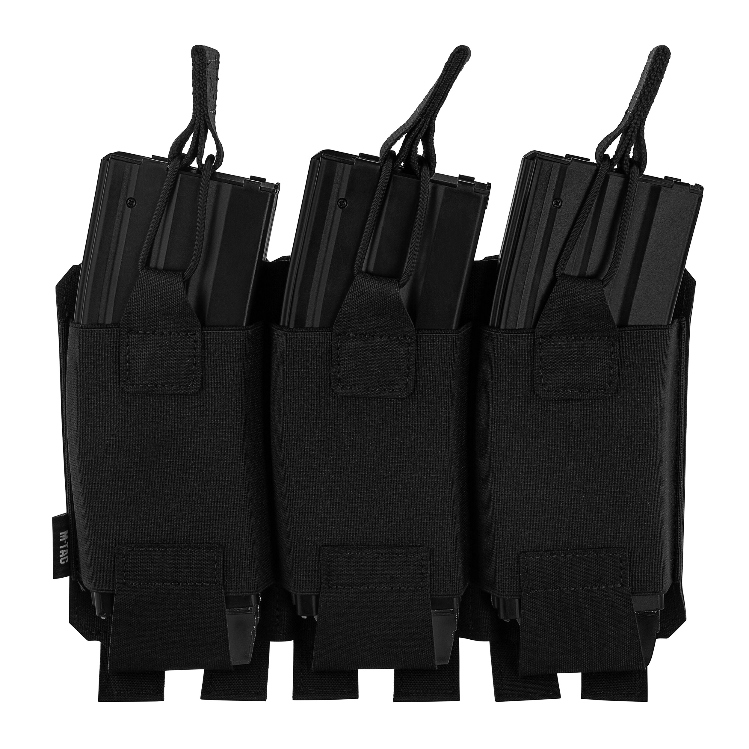 Еластичний підсумок M-Tac Elite Laser Cut для 3 гвинтівкових магазинів - Black