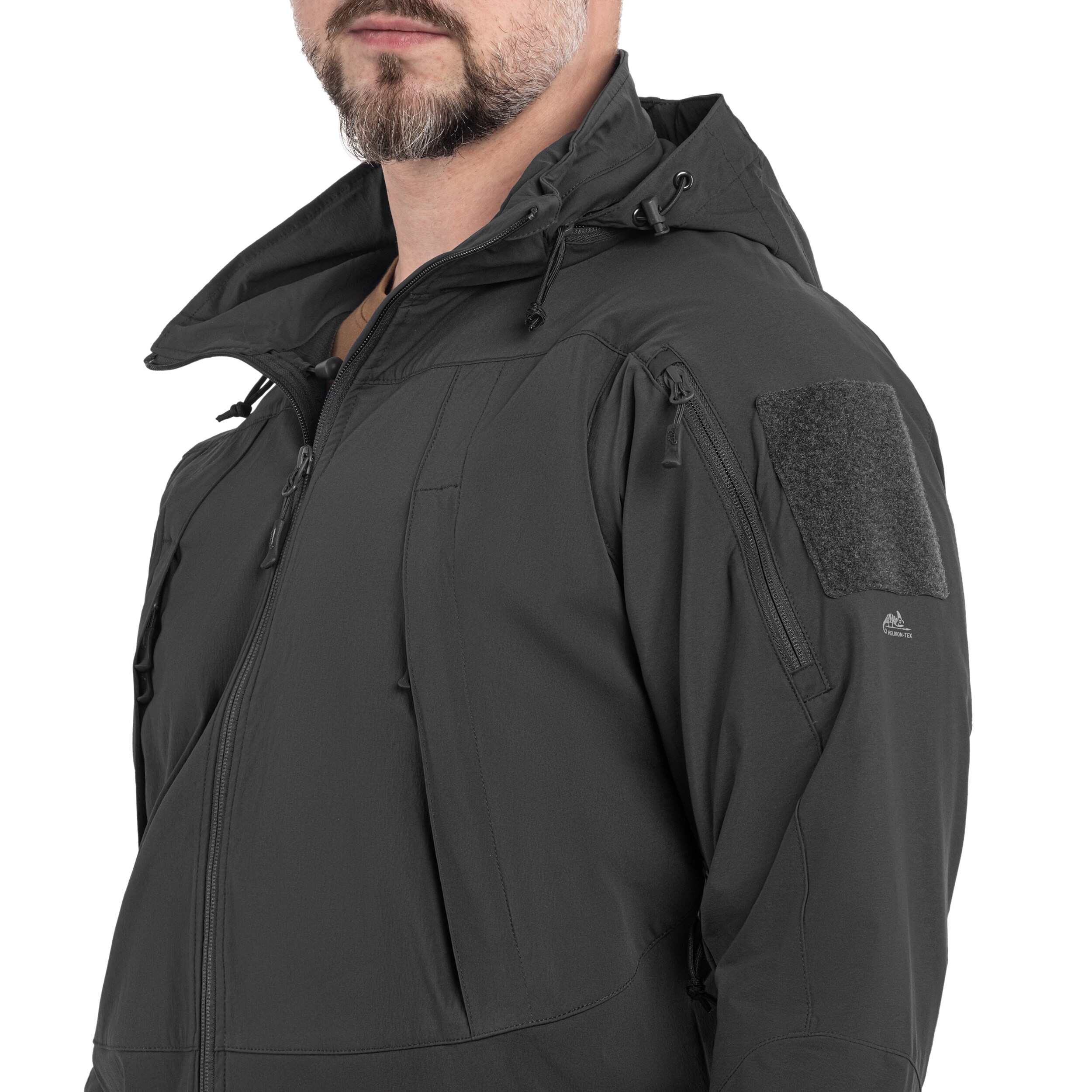 Куртка Helikon Trooper StormStretch Softshell MK2 - Shadow Grey