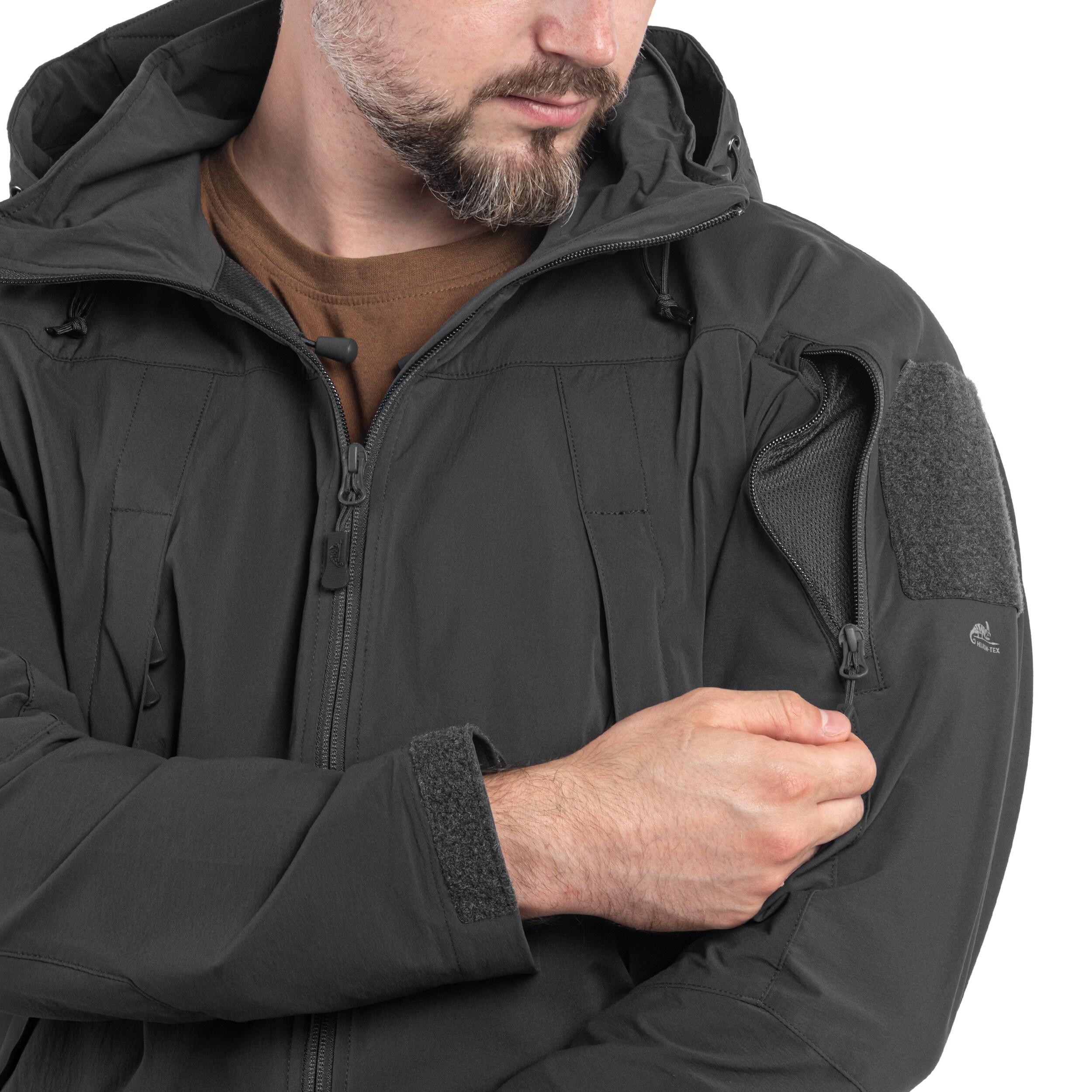 Куртка Helikon Trooper StormStretch Softshell MK2 - Shadow Grey