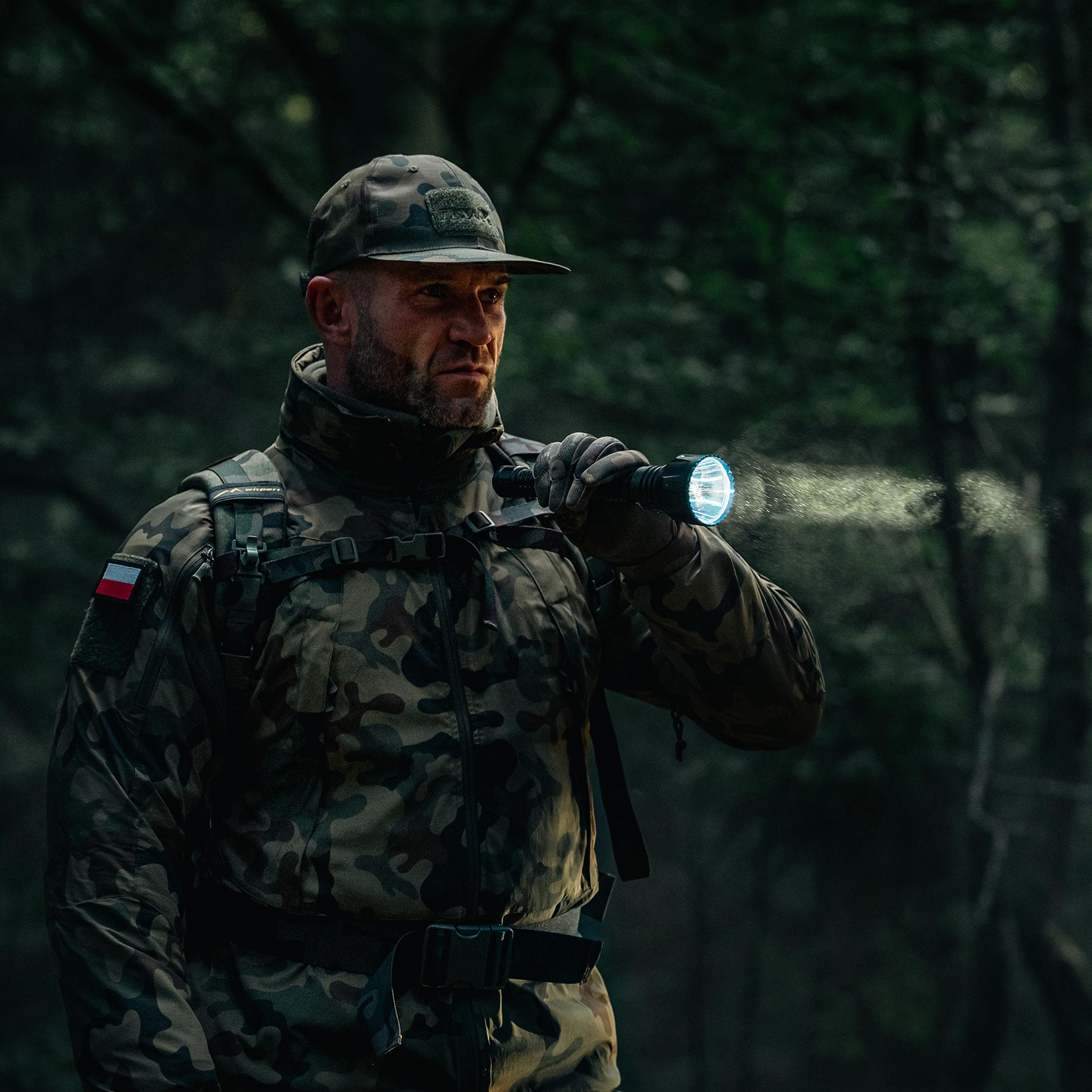 Куртка Helikon-Tex Trooper StormStretch Softshell MK2 - wz.93 Pantera PL Woodland