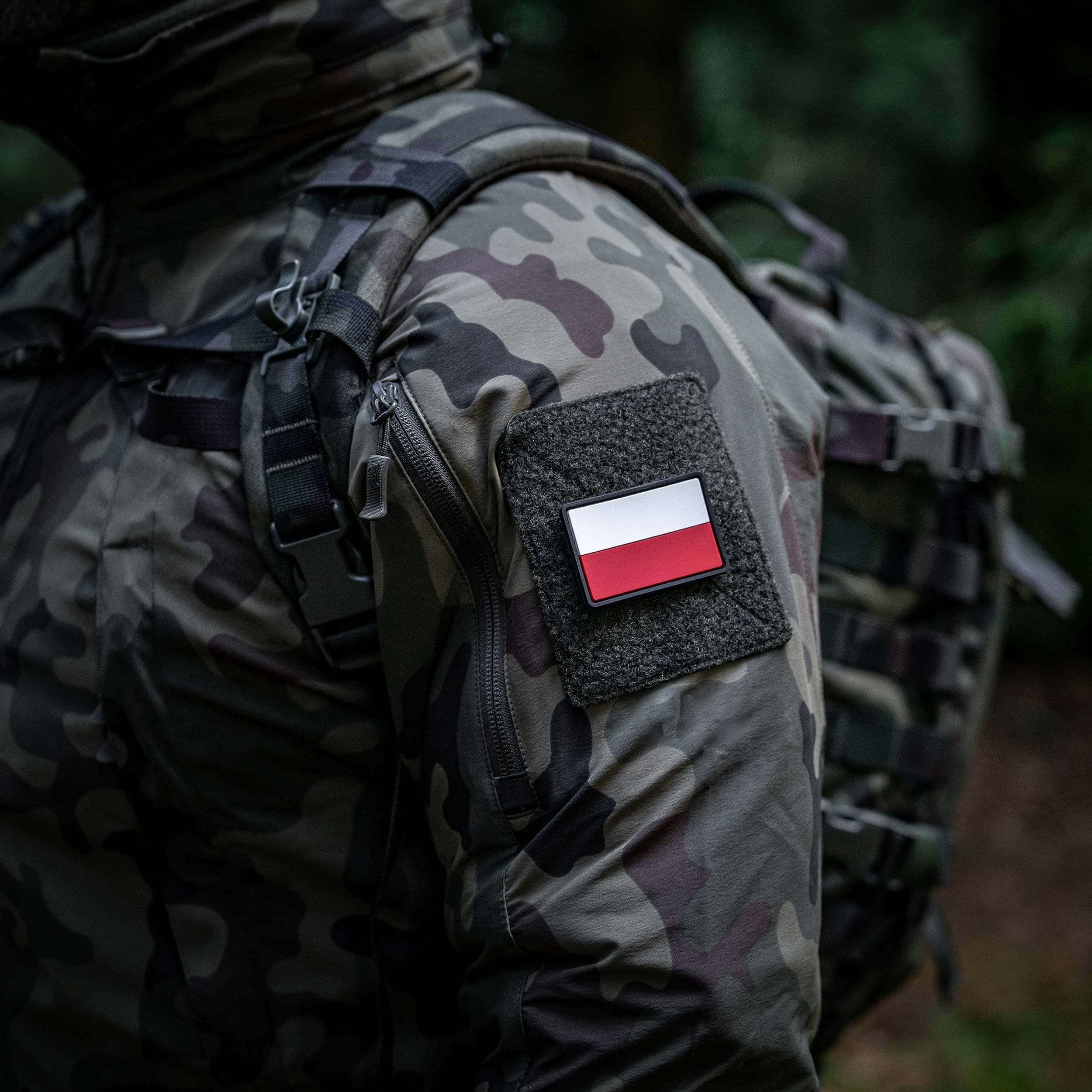 Куртка Helikon Trooper StormStretch Softshell MK2 - wz.93 Pantera PL Woodland