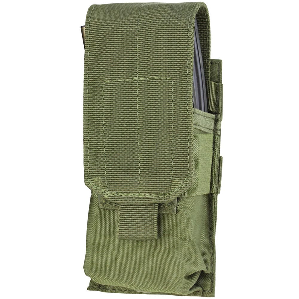 Підсумок Condor Single M4 Mag Pouch для великого магазину - Olive Drab