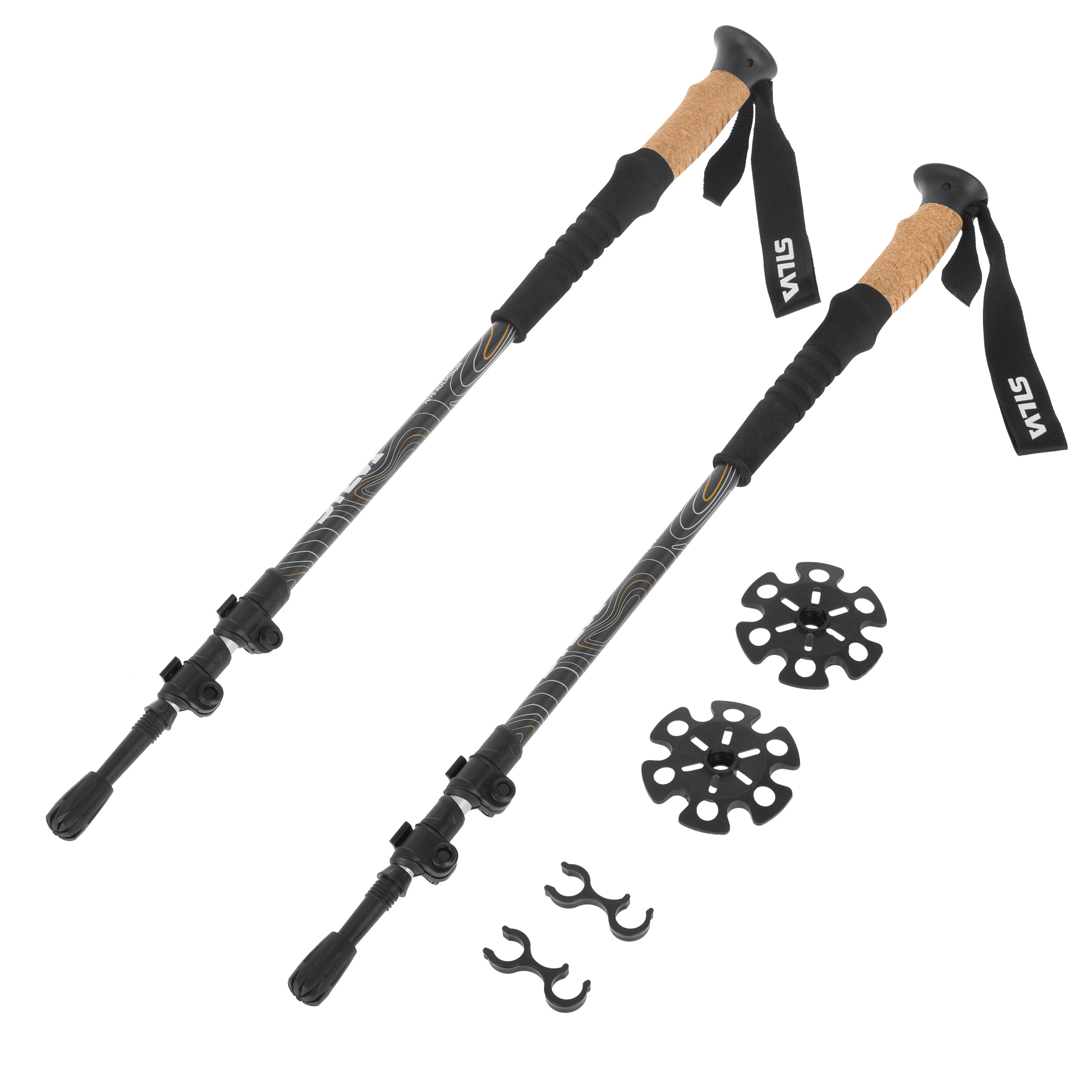 Трекінгові палиці Silva Trekking Poles - Aluminium Cork