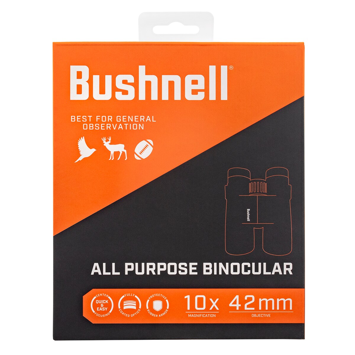Військовий бінокль Bushnell All Purpose 10x42 Green