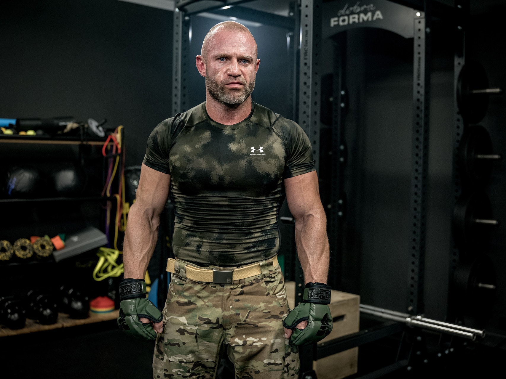 Рукавиці для ММА Fighter Competition - Khaki/Camo