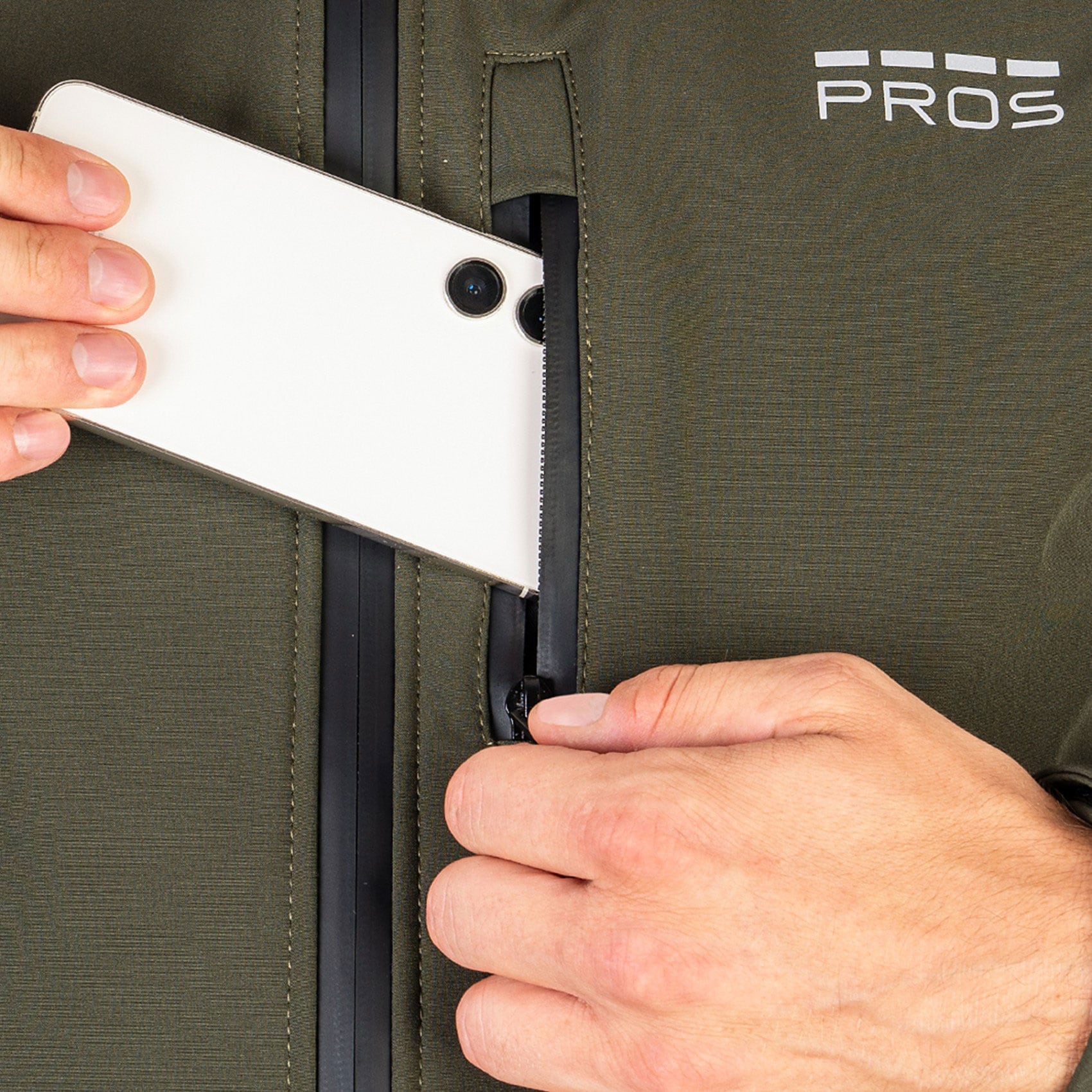 Куртка Pros Sport Softshell - Зелена