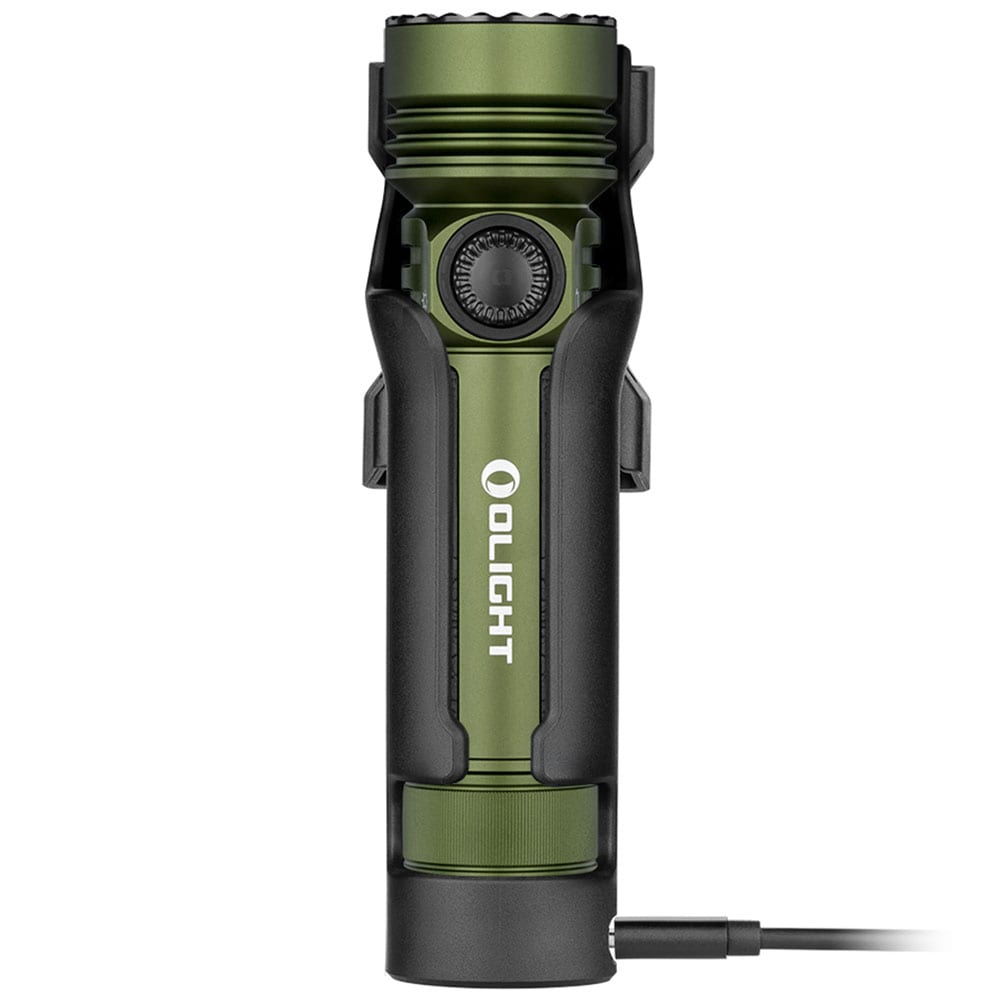 Тактично-пошуковий ліхтарик Olight Seeker 4 Pro Cool White OD Green - 4600 люменів