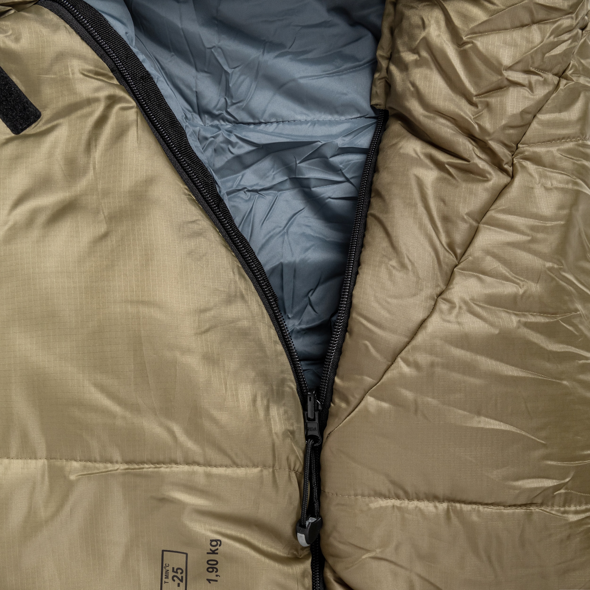 Спальний мішок Fjord Nansen Hadsel XL Olive Drab 1900 г - лівий