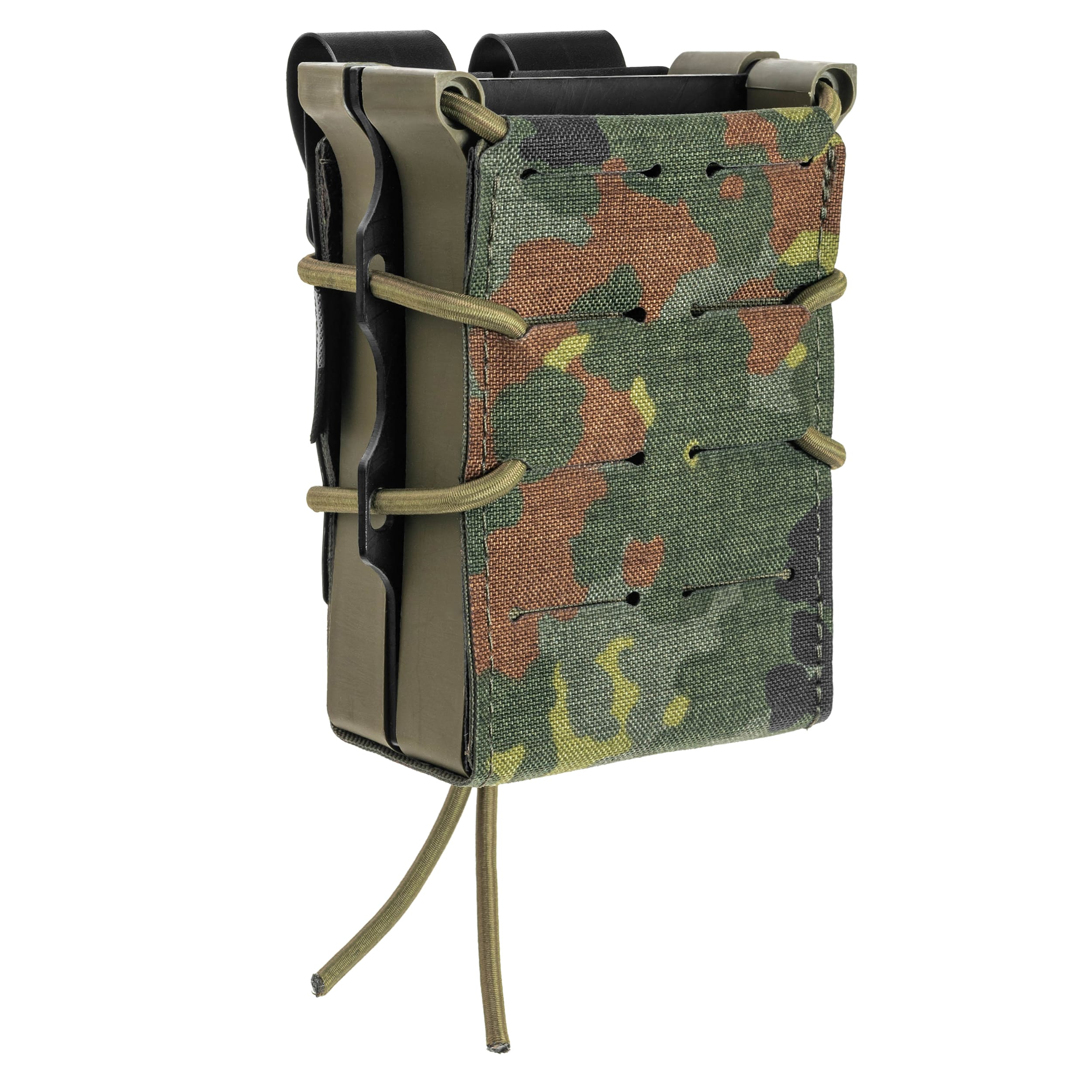 Подвійний підсумок Templar's Gear для великих магазинів Pouch - Flecktarn
