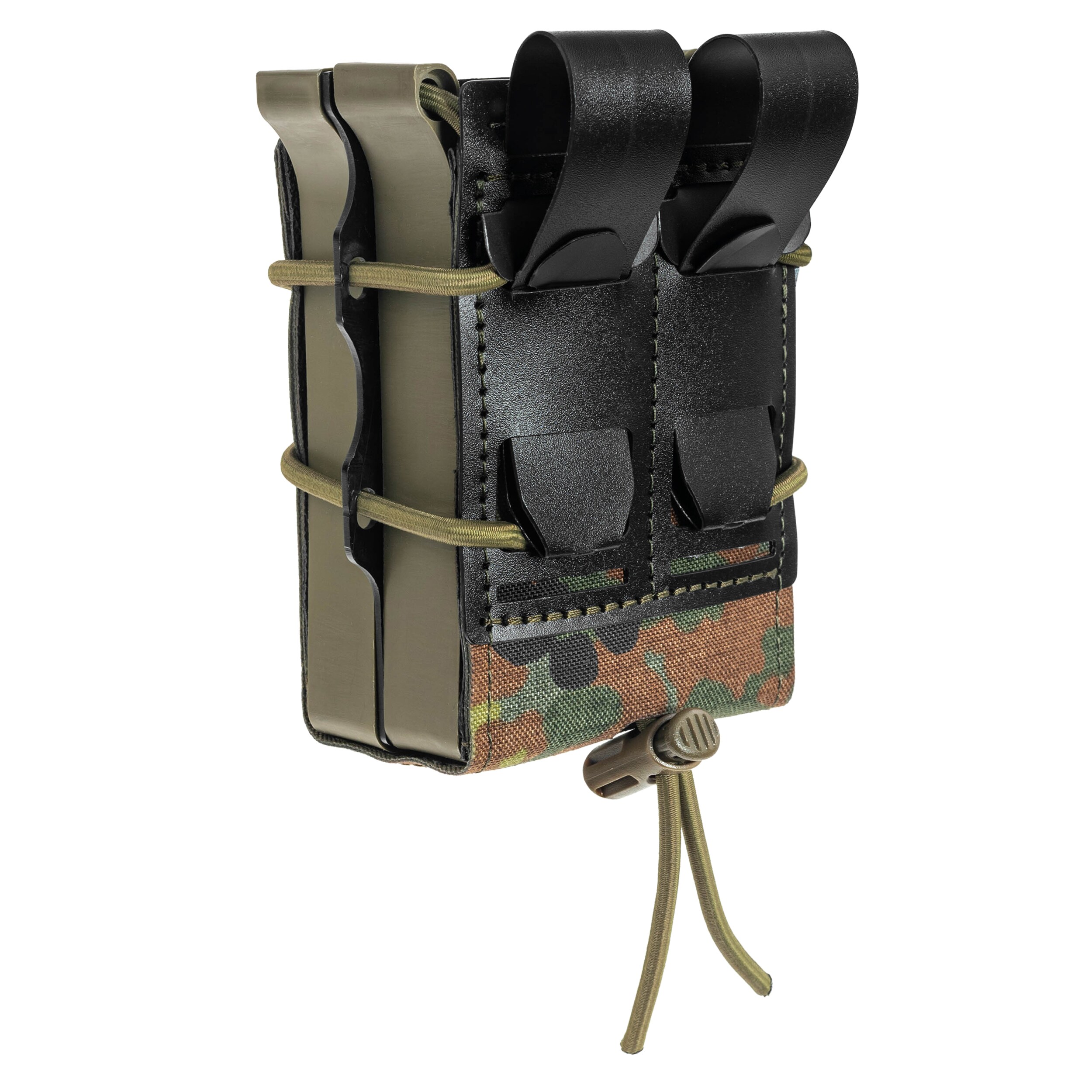 Подвійний підсумок Templar's Gear для великих магазинів Pouch - Flecktarn