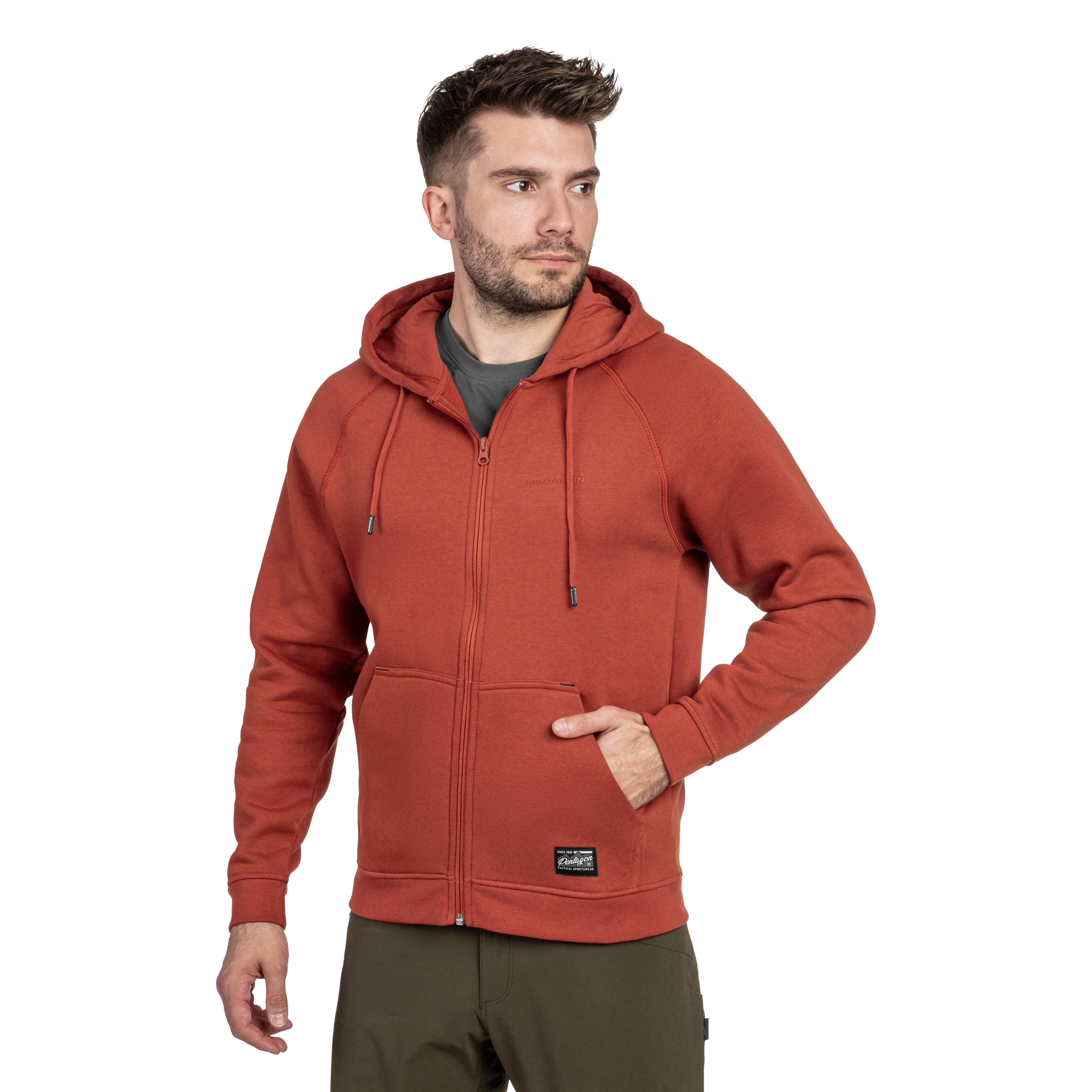 Кофта Pentagon Phaeton Zip - Maroon Red