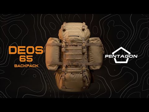 Рюкзак Pentagon Deos 65 л Black
