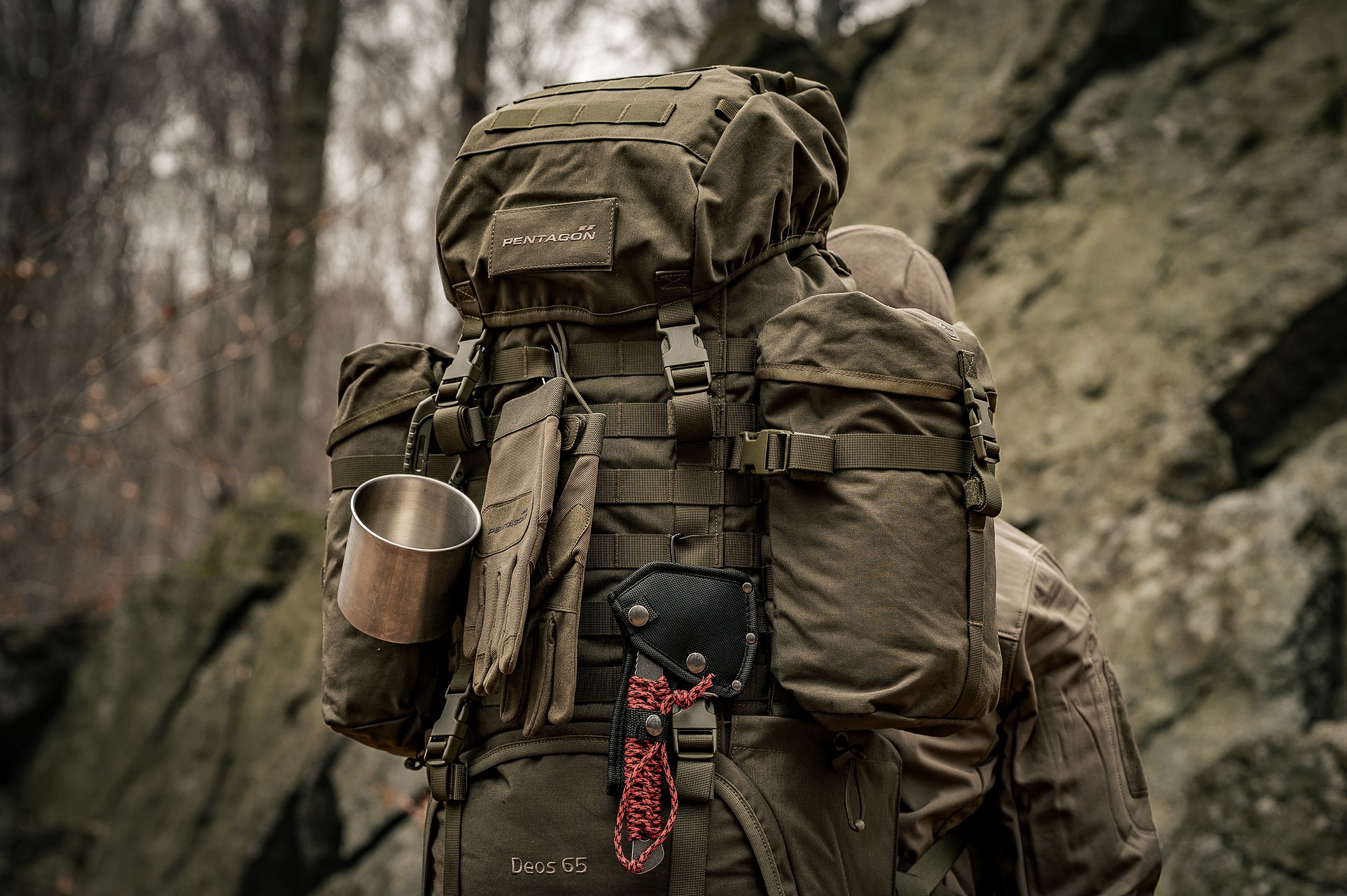 Рюкзак Pentagon Deos 65 л - RAL7013