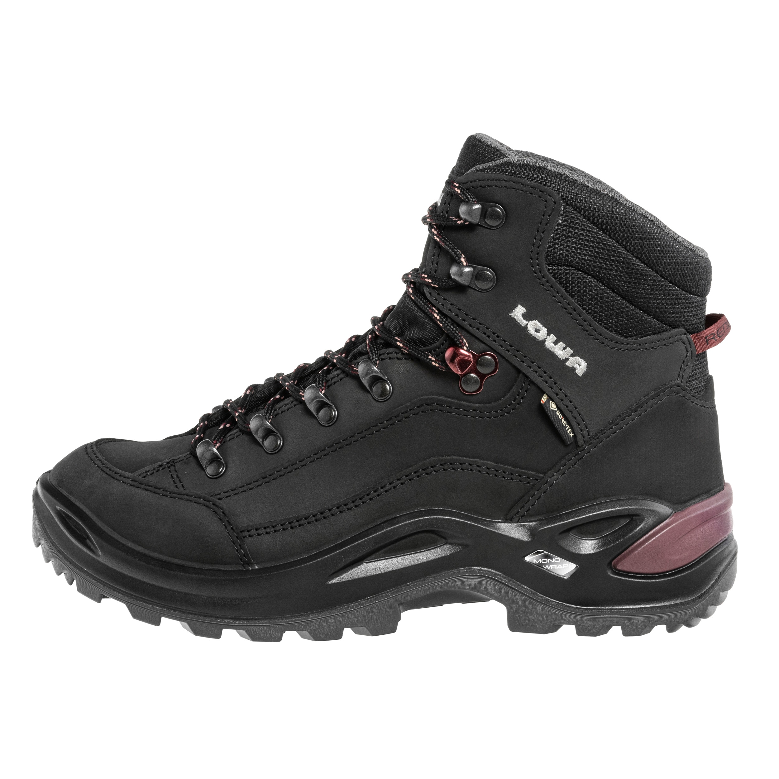 Жіночі черевики Lowa Renegade GTX MID - Black/Prune