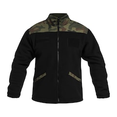 Флісова кофта Maxtex Standard - Чорний/PL Woodland