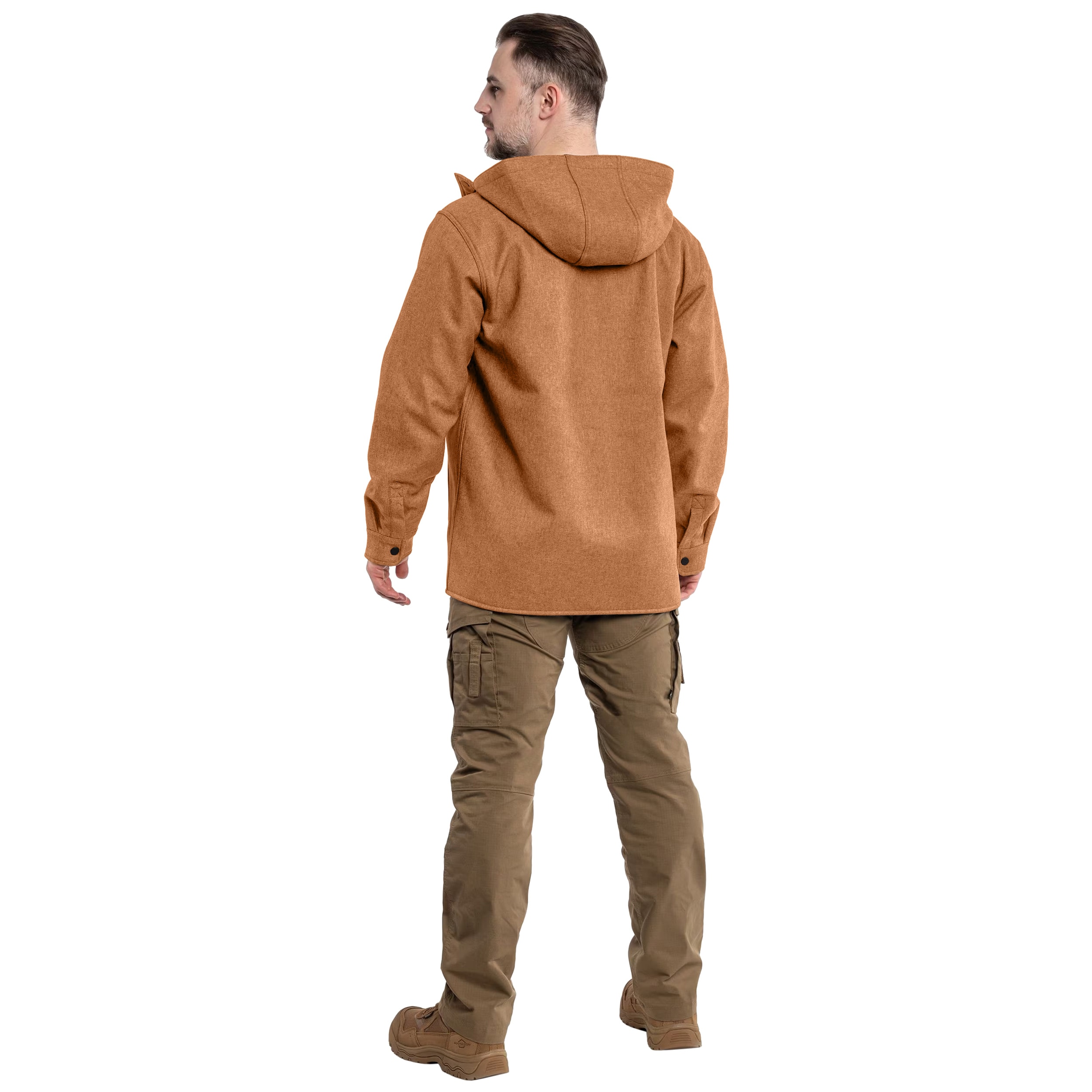 Куртка Carhartt Rain Defender Heavyweight - Oiled Walnut Heather