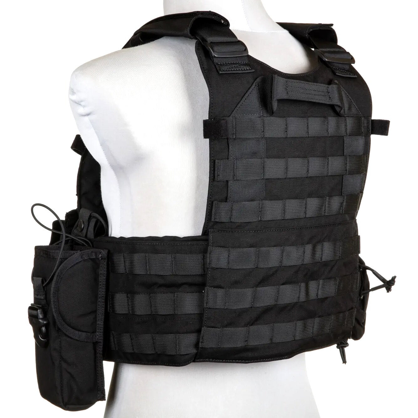 Плитоноска Emerson Plate Carrier 6094A Style із набором підсумків - Black