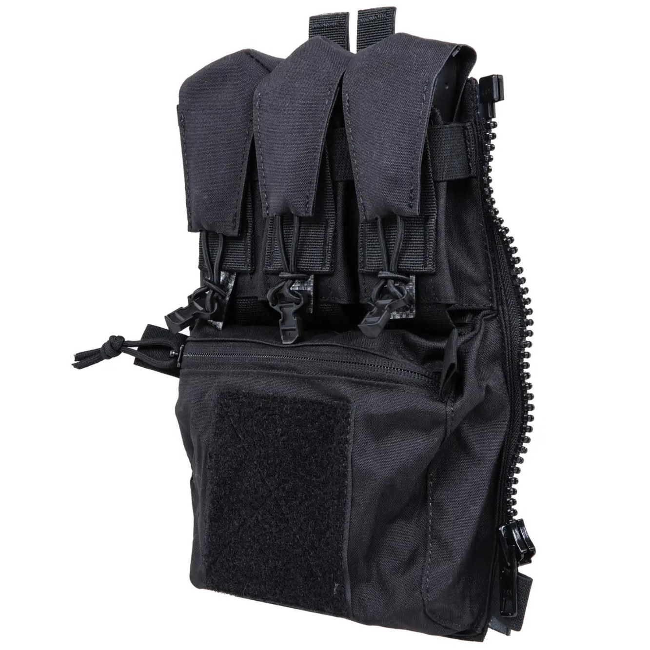 Тактична панель Wosport V5 PC з підсумками - Black