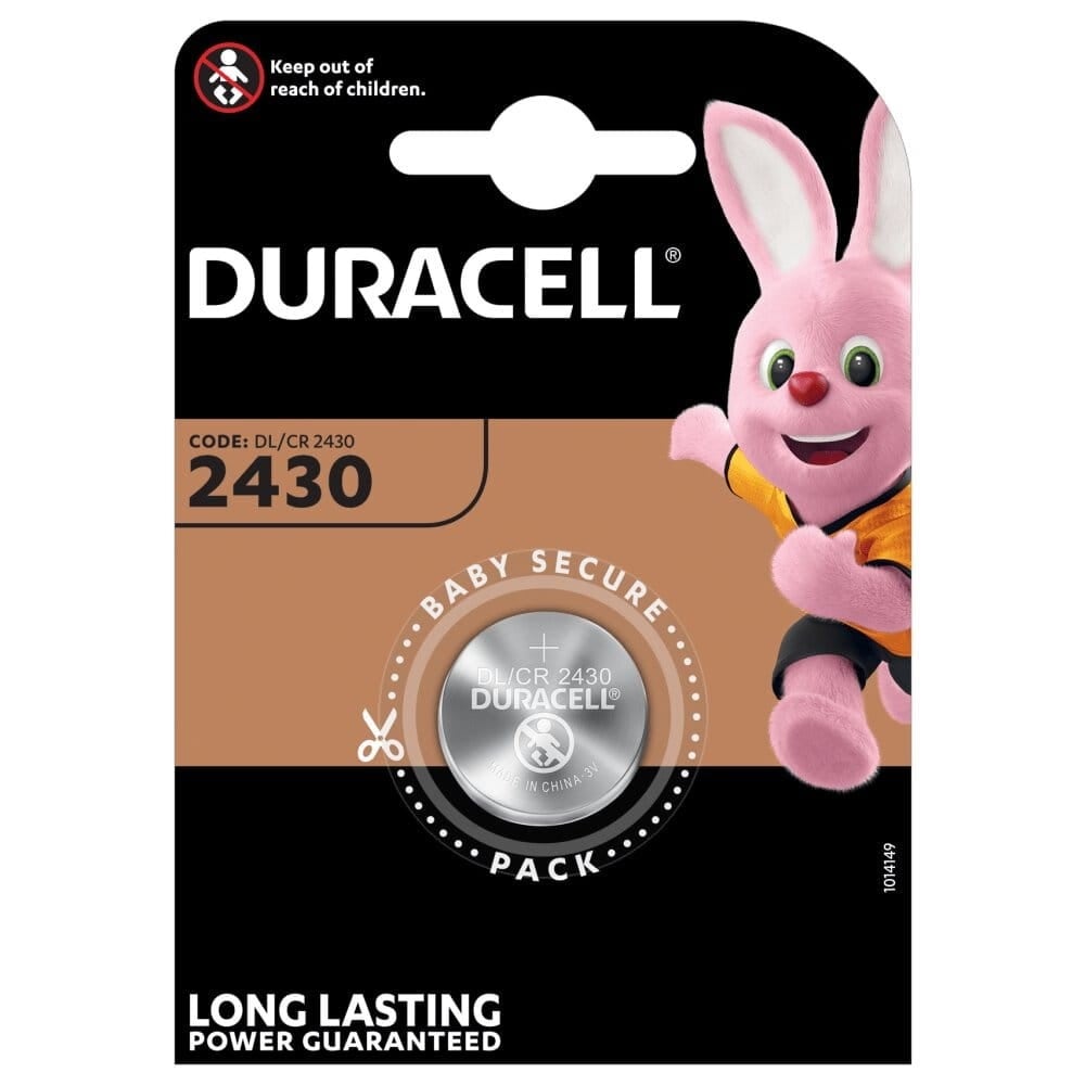 Літієва батарейка Duracell CR2430 3 V 