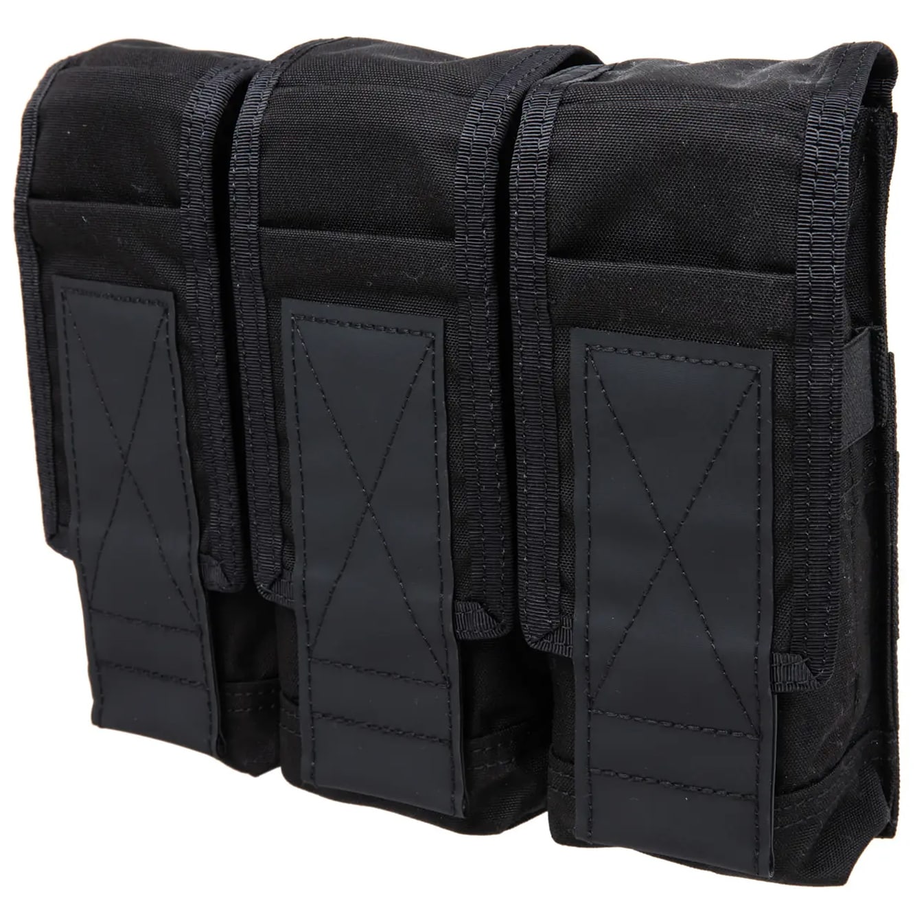 Потрійна закрита підсумка Emerson для магазинів 7.62 мм - Black