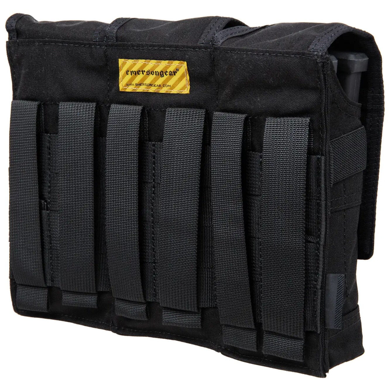 Потрійна закрита підсумка Emerson для магазинів 7.62 мм - Black