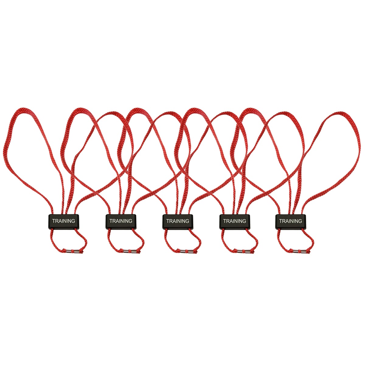 Одноразові наручники ESP для тренувань Red - 5 шт.