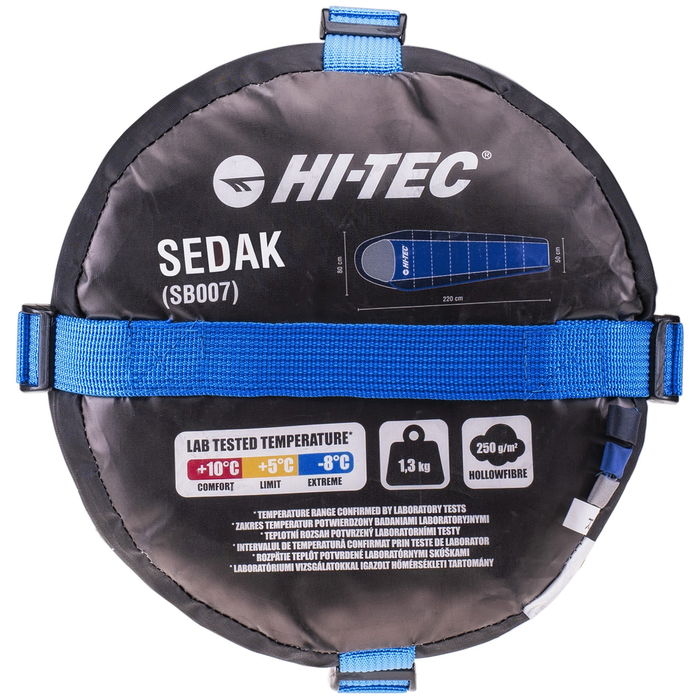 Спальний мішок Hi-Tec Sedak - Blue