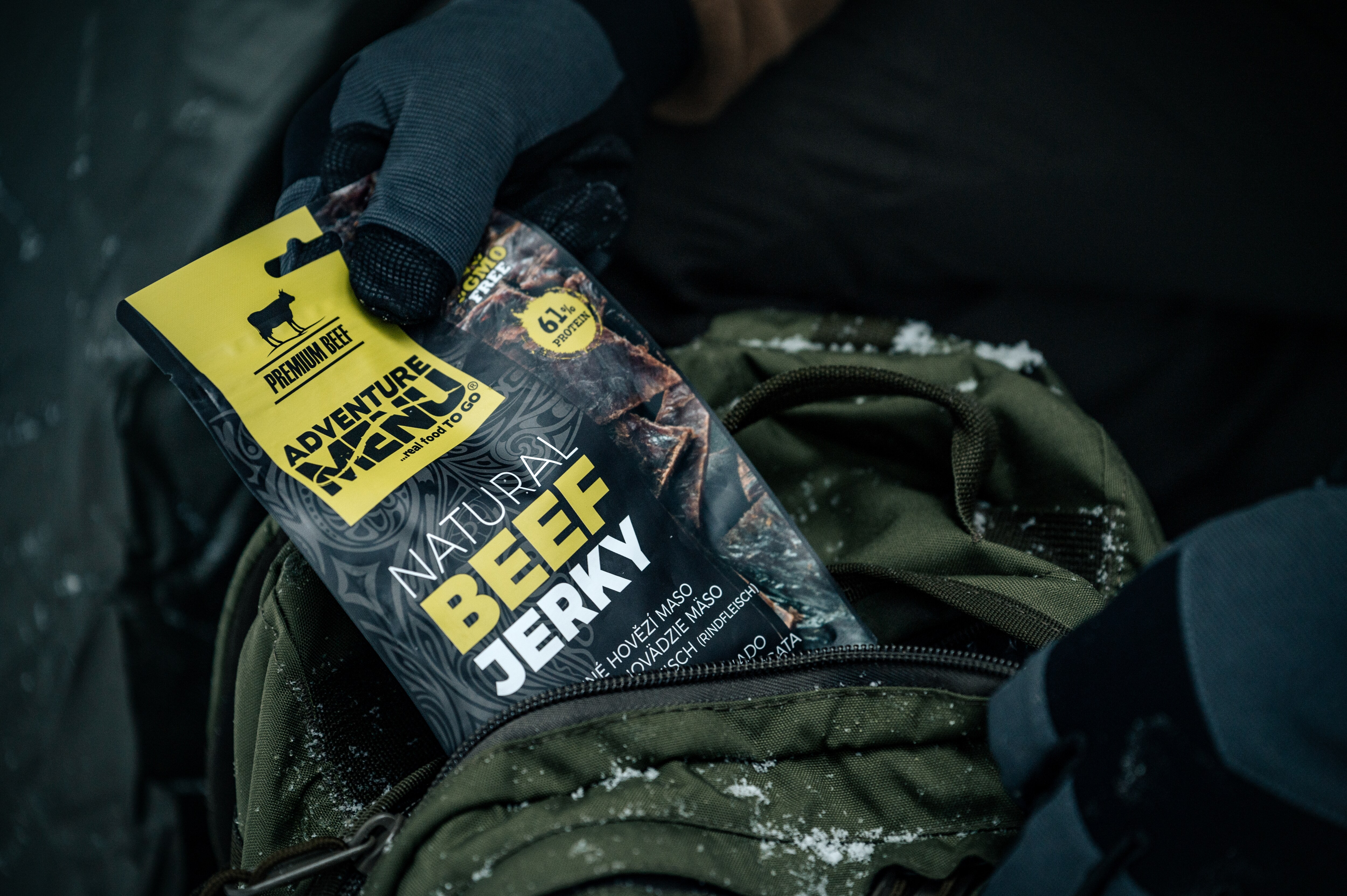 В'ялена яловичина Adventure Menu Beef Jerky 25 г