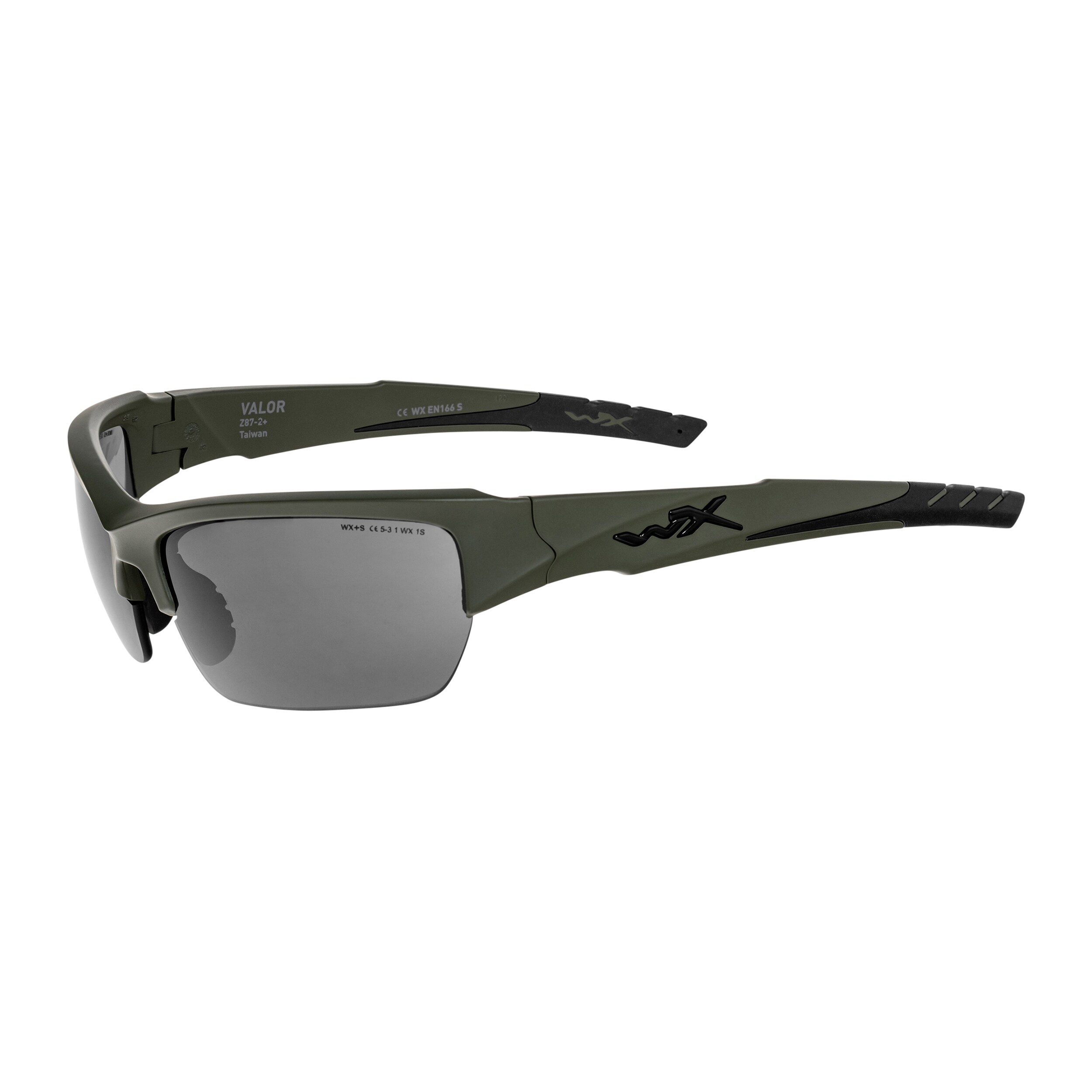 Тактичні окуляри Wiley X Valor 2.5 Set 3in1 - OD Green