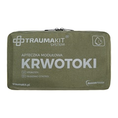Модульна аптечка AedMax Trauma Kit K Зелена - Кровотеча