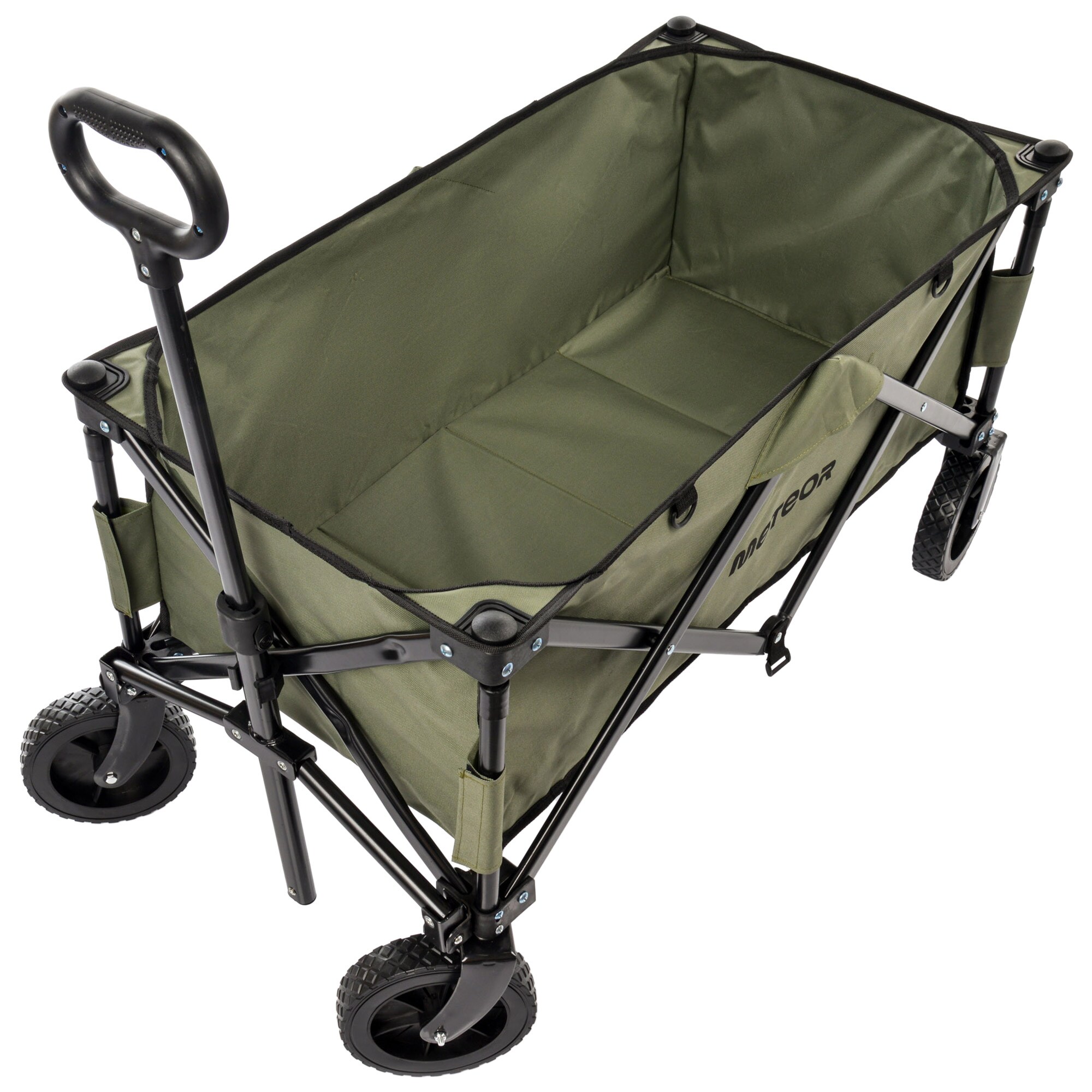 Складаний візок для транспортування Meteor X-300 - Темно-зелений