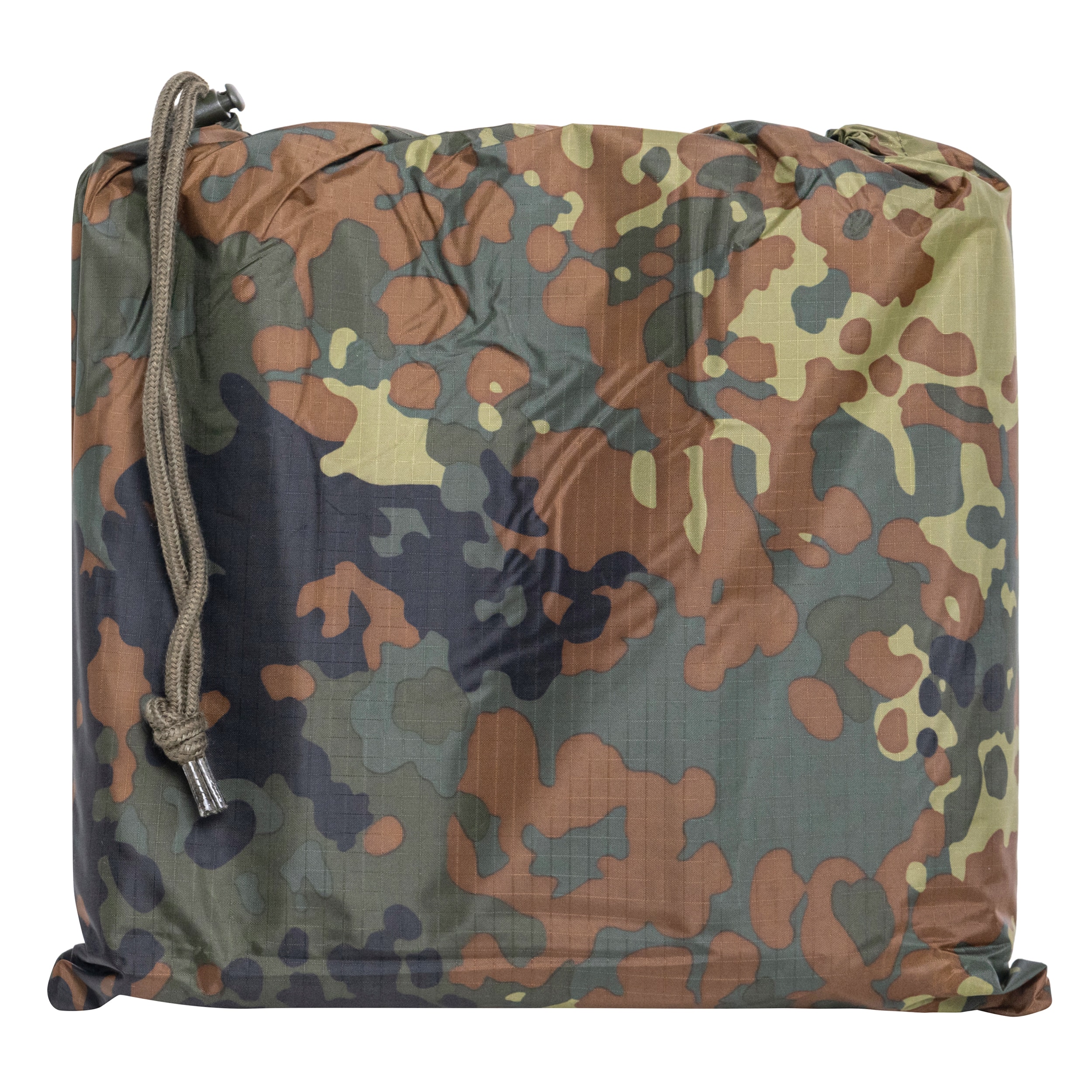 Брезент для кемпінгу Mil-Tec Tarp Tarpaulin PE Ripstop 3 x 3 м - Flecktarn