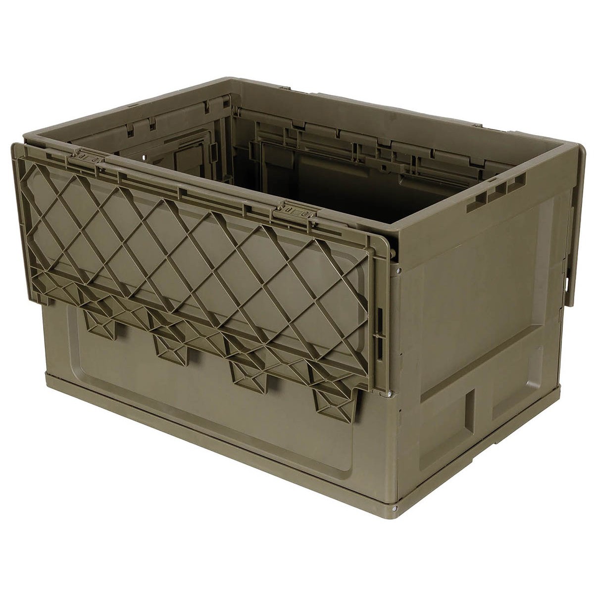 Складаний транспортний ящик MFH 60 л - OD Green