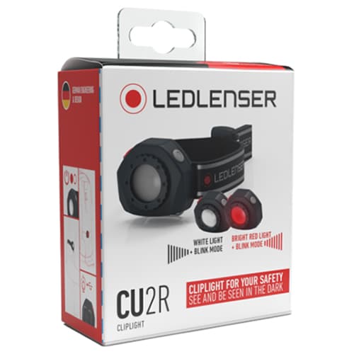 Сигнальний ліхтарик Ledlenser CU2R - Black