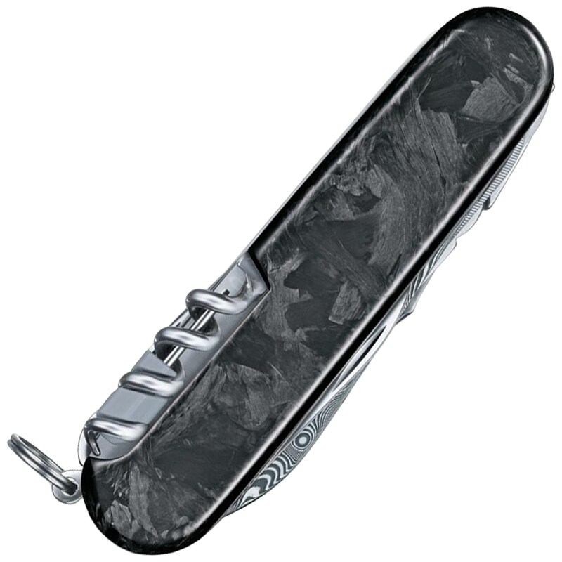 Багатофункціональний ніж Victorinox Swiss Champ Damast Limited Edition 2021 - Black