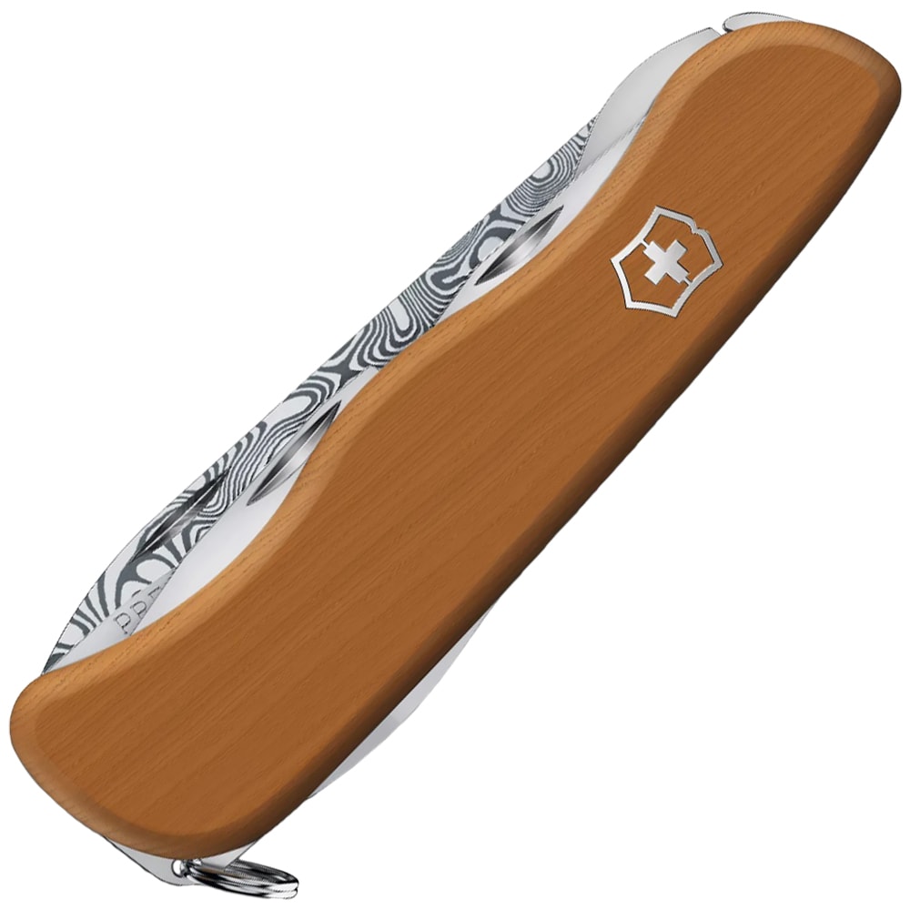 Багатофункціональний ніж Victorinox Damast Special Picknicker Limited Edition 2022 - Brown