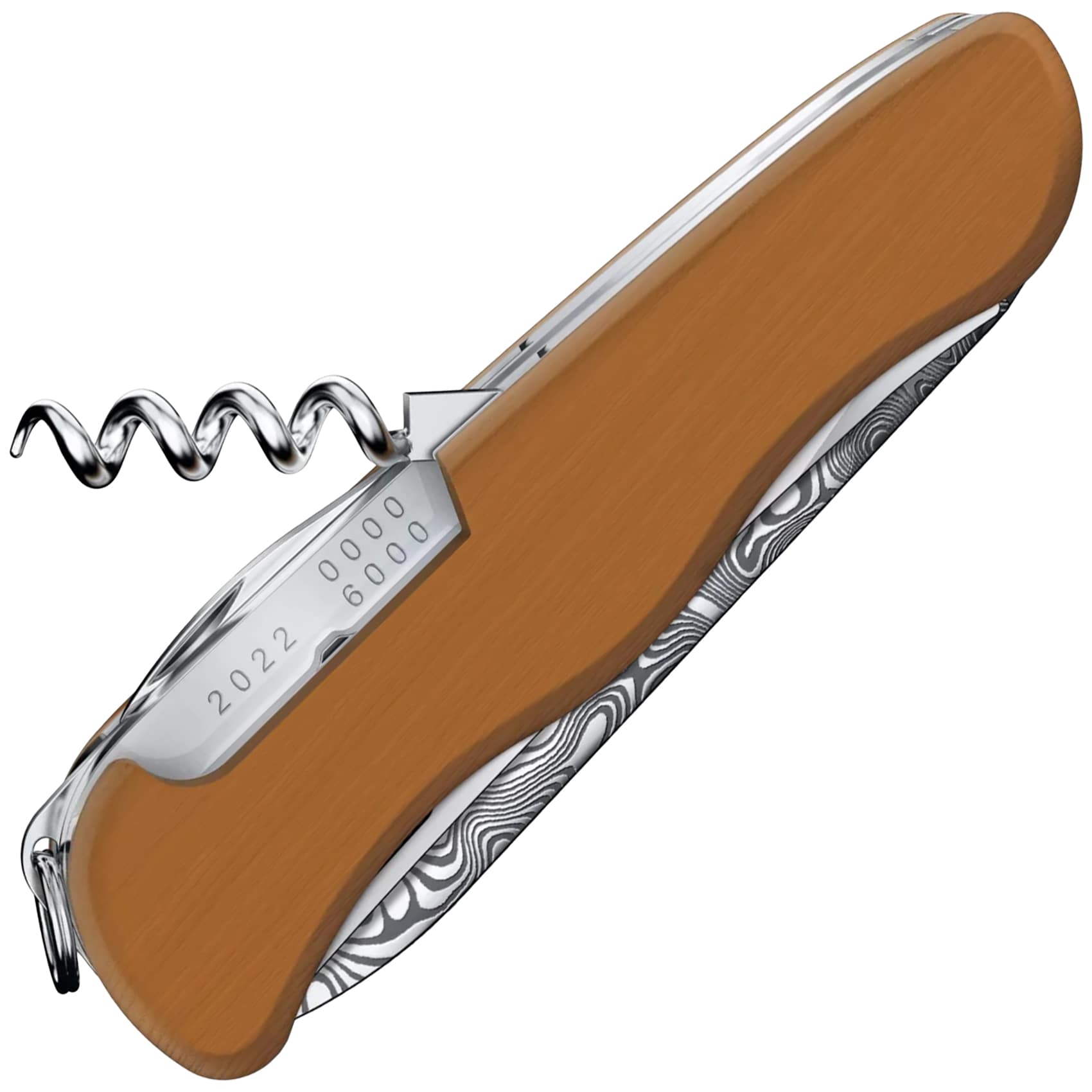 Багатофункціональний ніж Victorinox Damast Special Picknicker Limited Edition 2022 - Brown