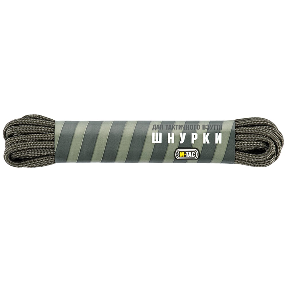 Шнурки M-Tac Тип 3 135 см - Green Stripes