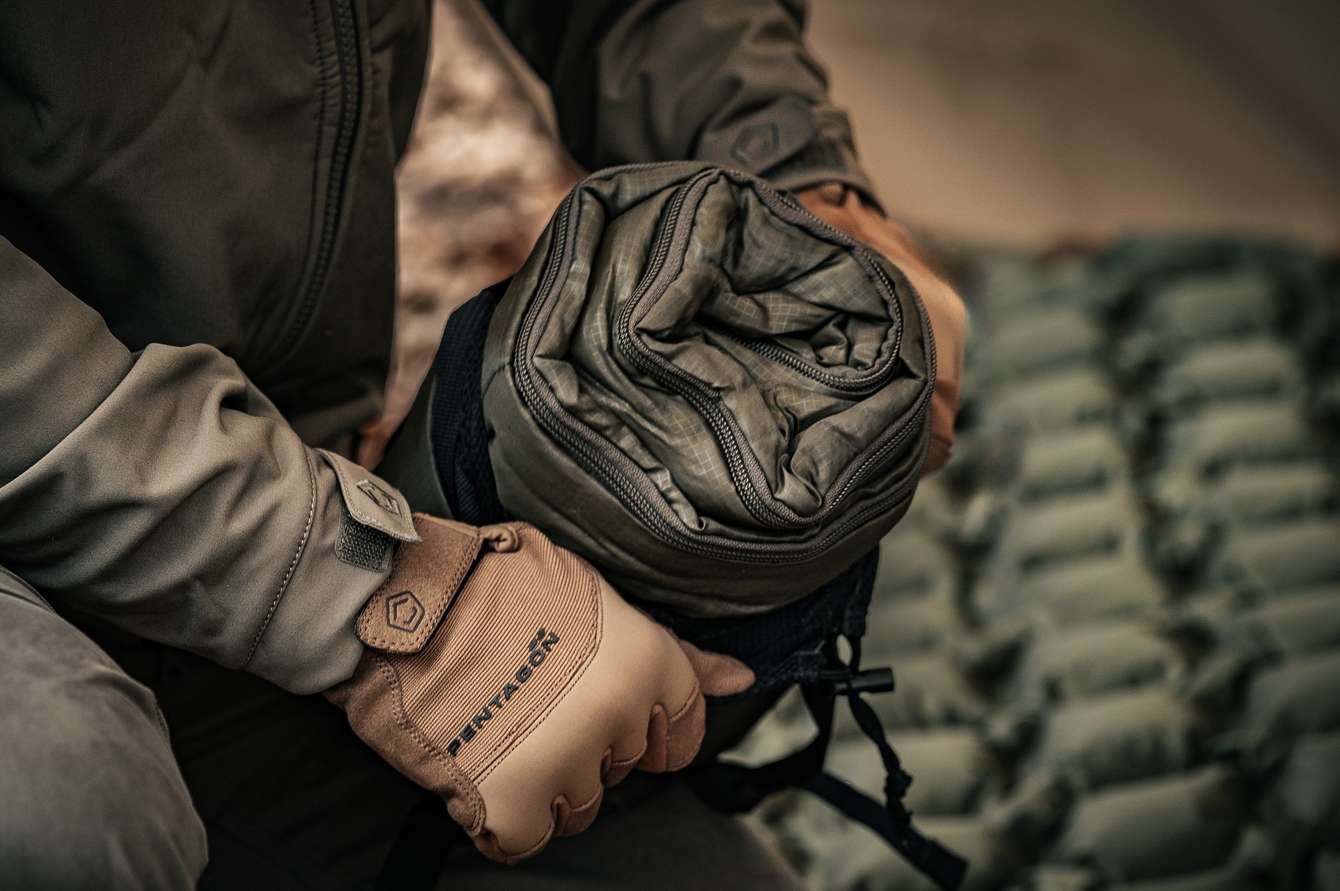 Спальний мішок Pentagon Tac Maven Cocoon - RAL 7013