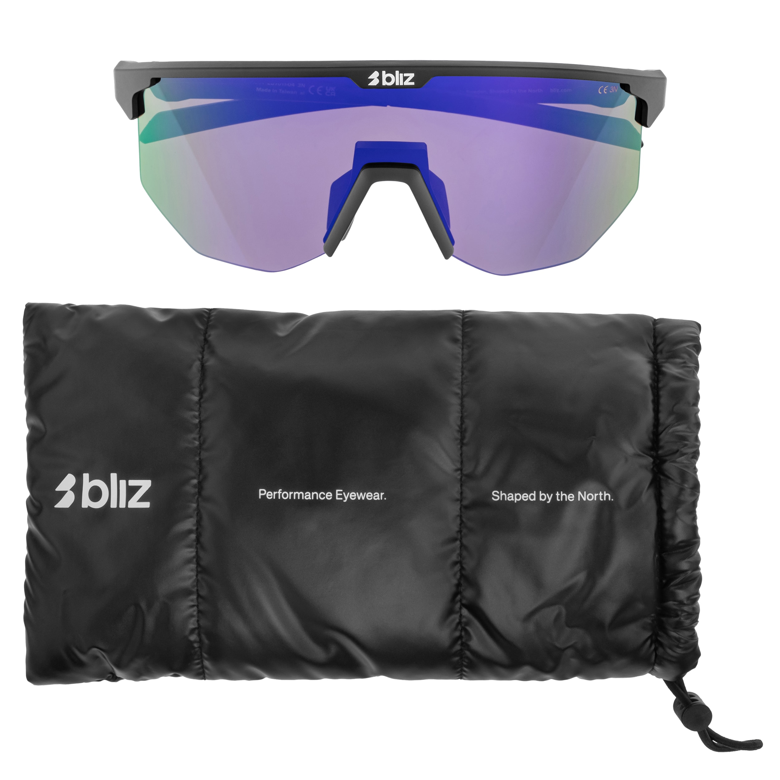 Сонцезахисні окуляри Bliz Hero Small - Matt Black/Brown Purple
