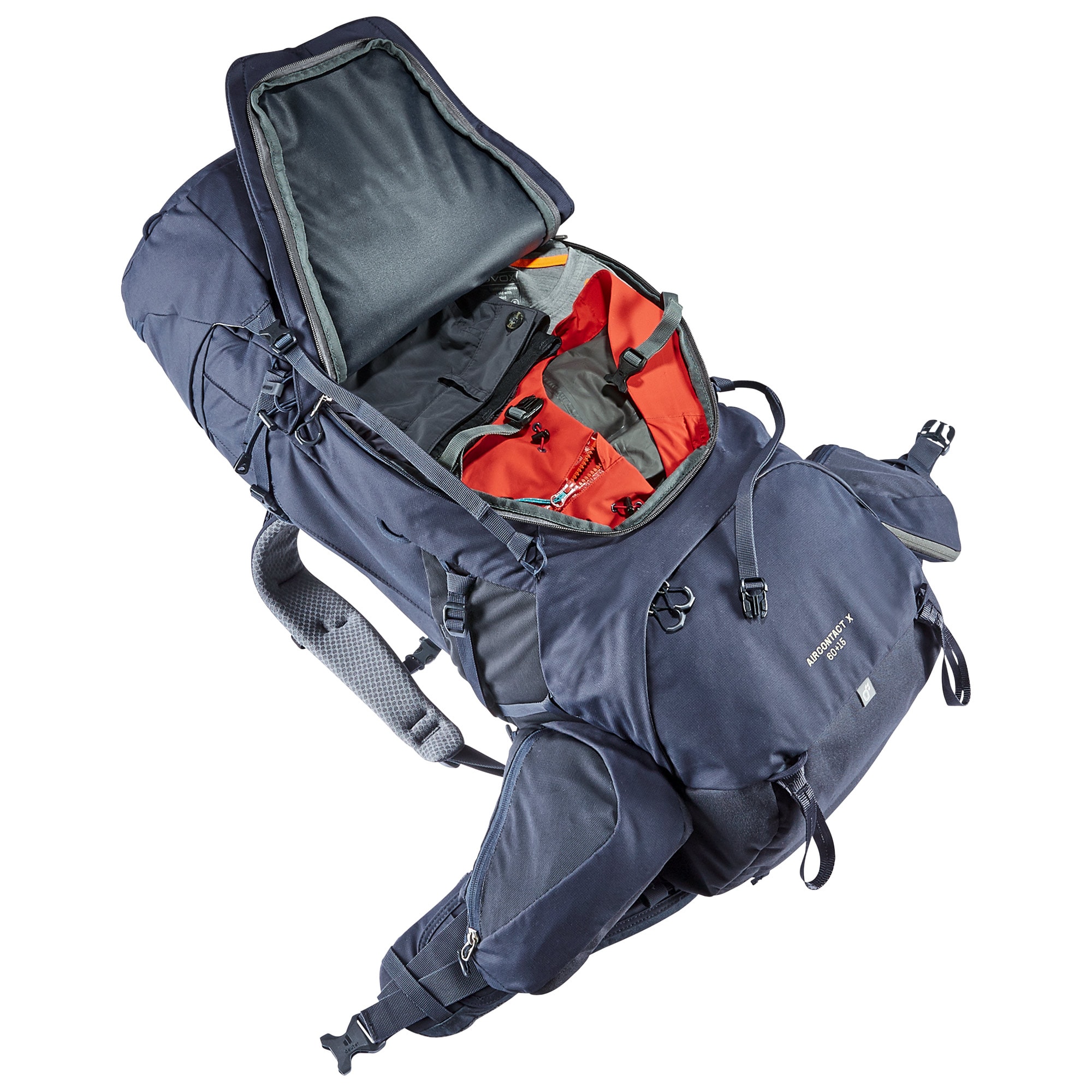 Трекінговий рюкзак Deuter Aircontact X 60+15 л - Ink