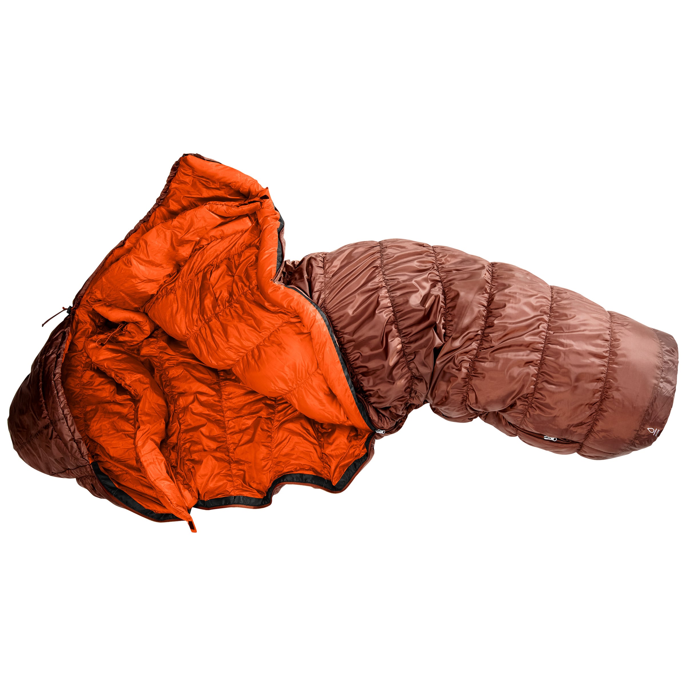 Спальний мішок Deuter Exosphere -6 Extra Long - Umbra/Paprika