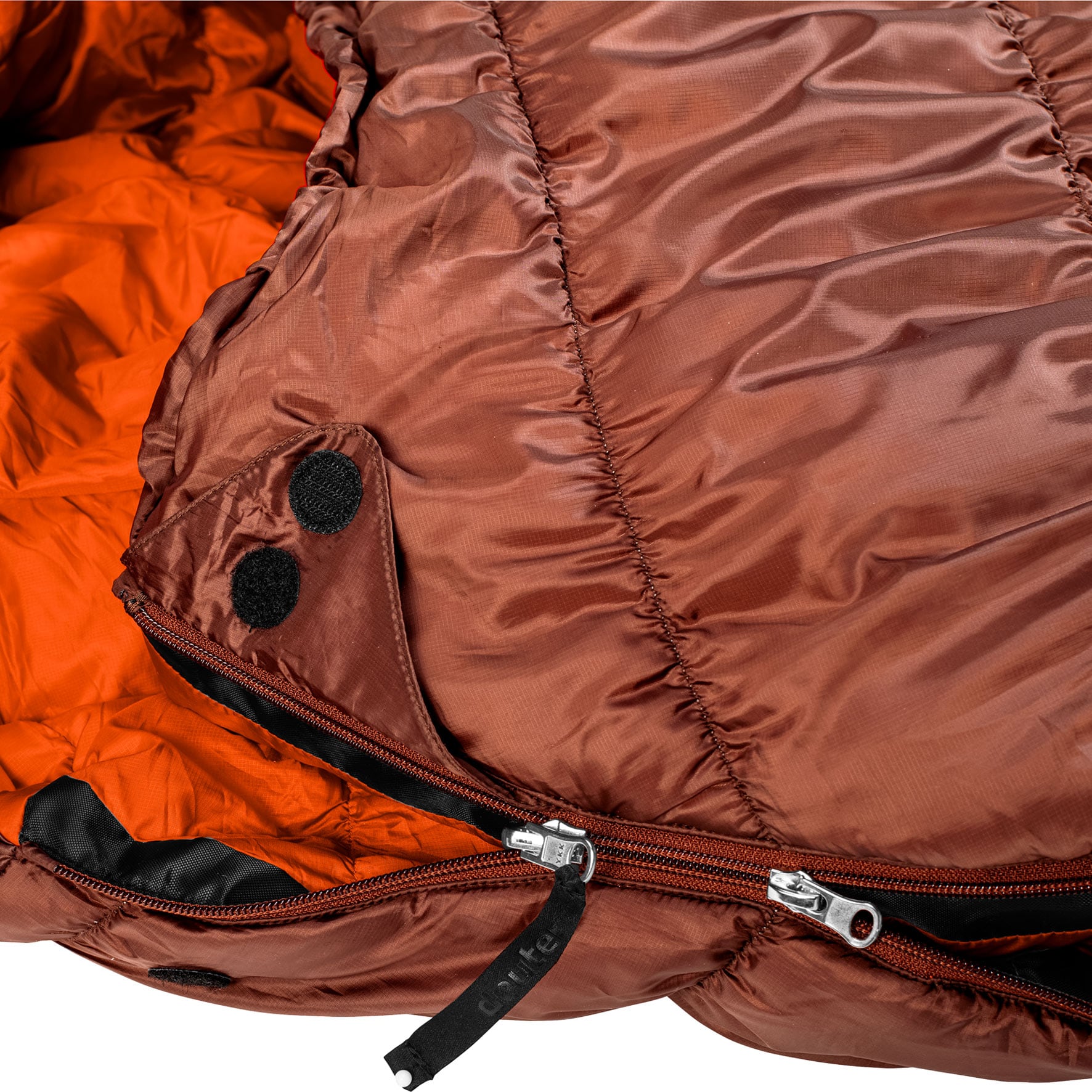 Спальний мішок Deuter Exosphere -6 Extra Long - Umbra/Paprika