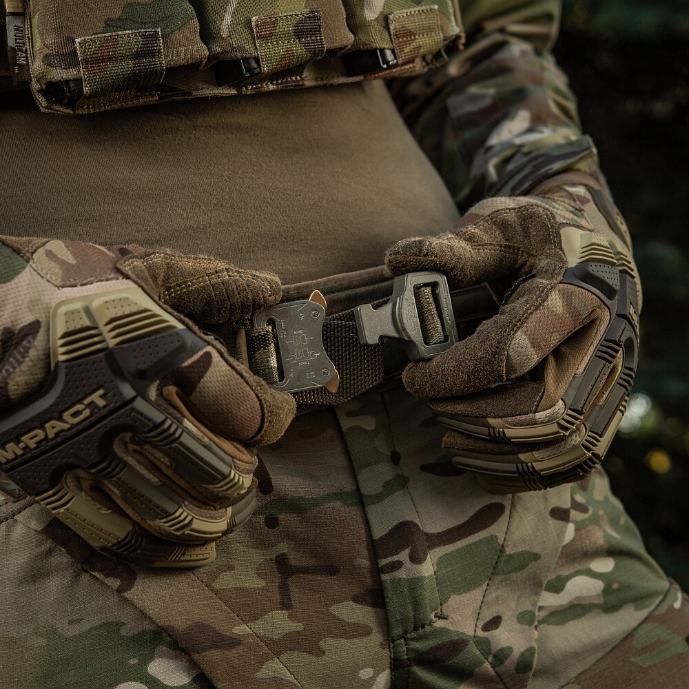 Тактичний ремінь M-Tac Cobra Buckle Belt Laser Cut - MultiCam