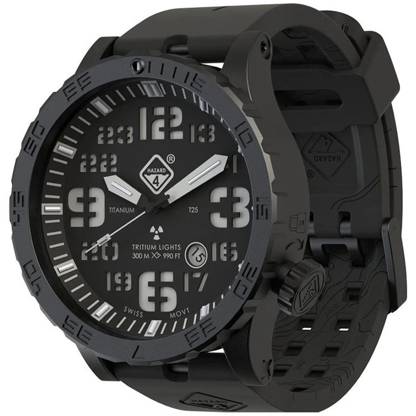 Годинник Hazard 4 Heavy Water Diver Nightwatch B - Black