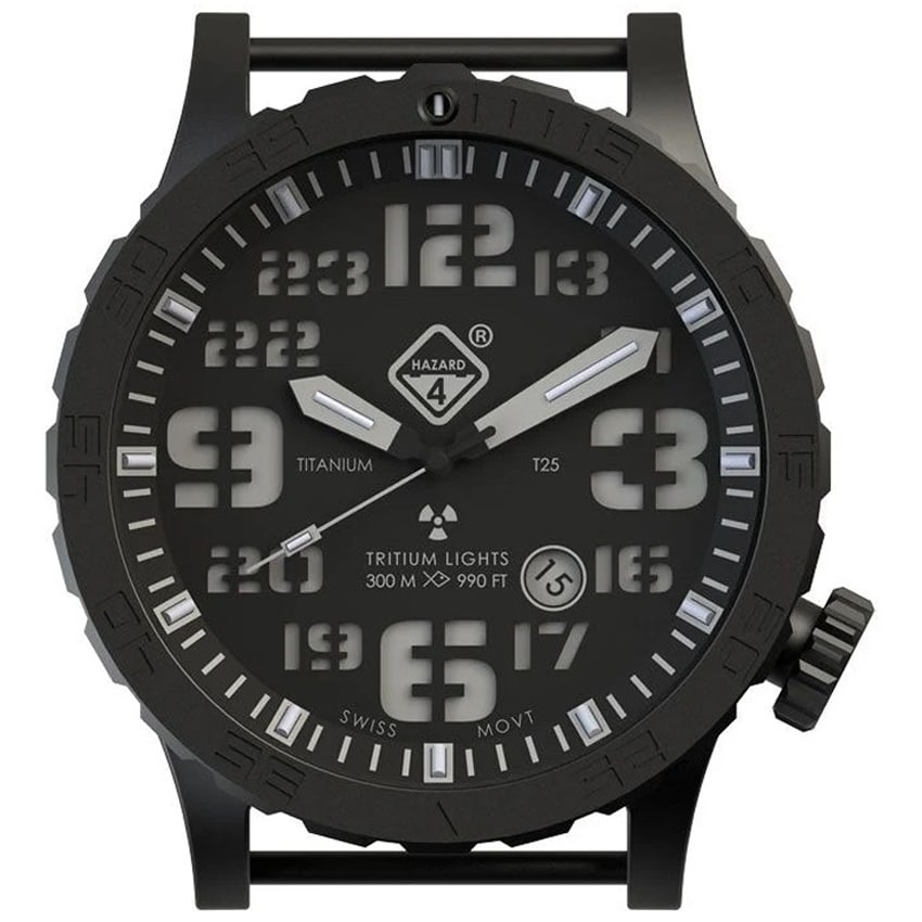 Годинник Hazard 4 Heavy Water Diver Nightwatch B - Black