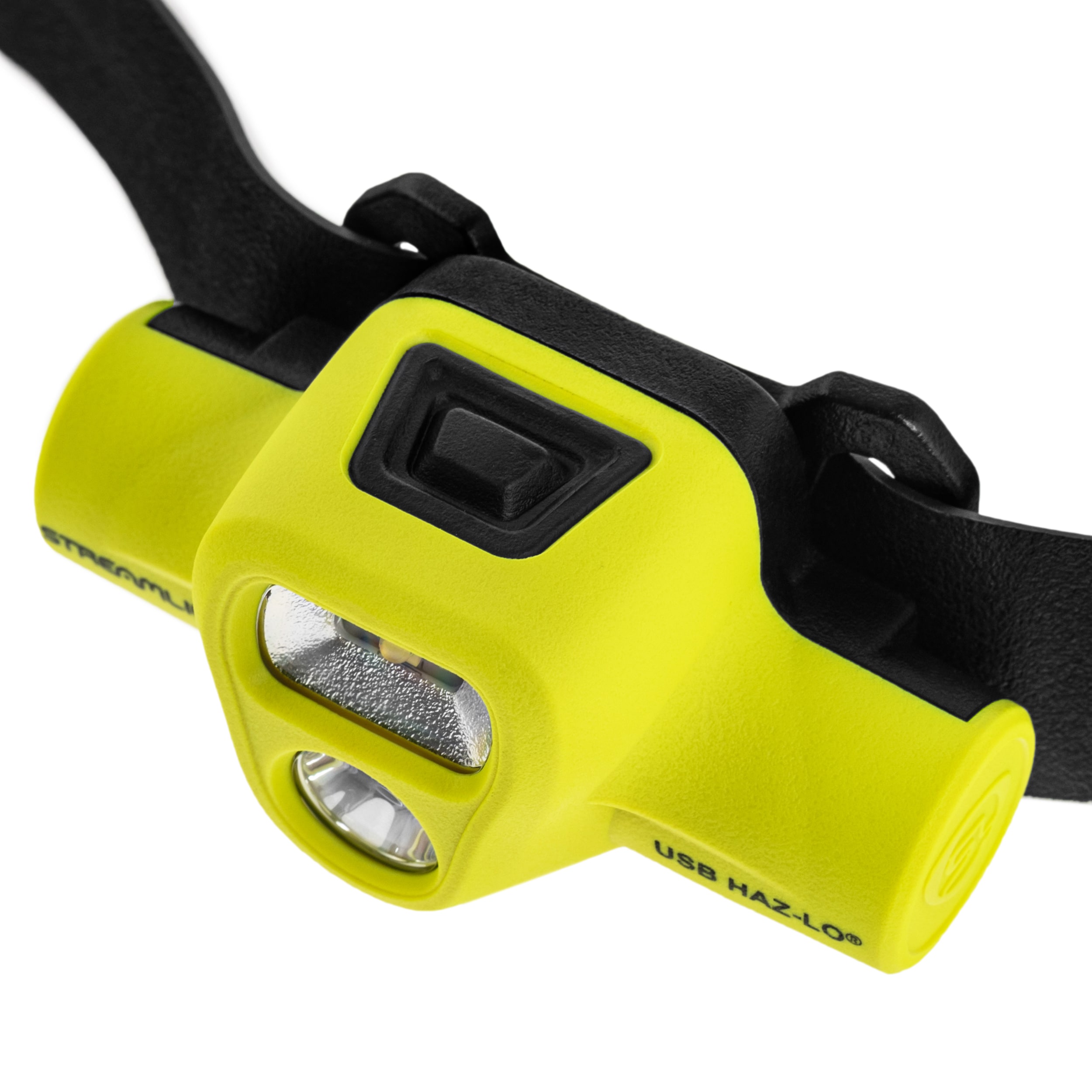 Налобний ліхтарик Streamlight USB HAZ-LO Yellow - 250 люменів