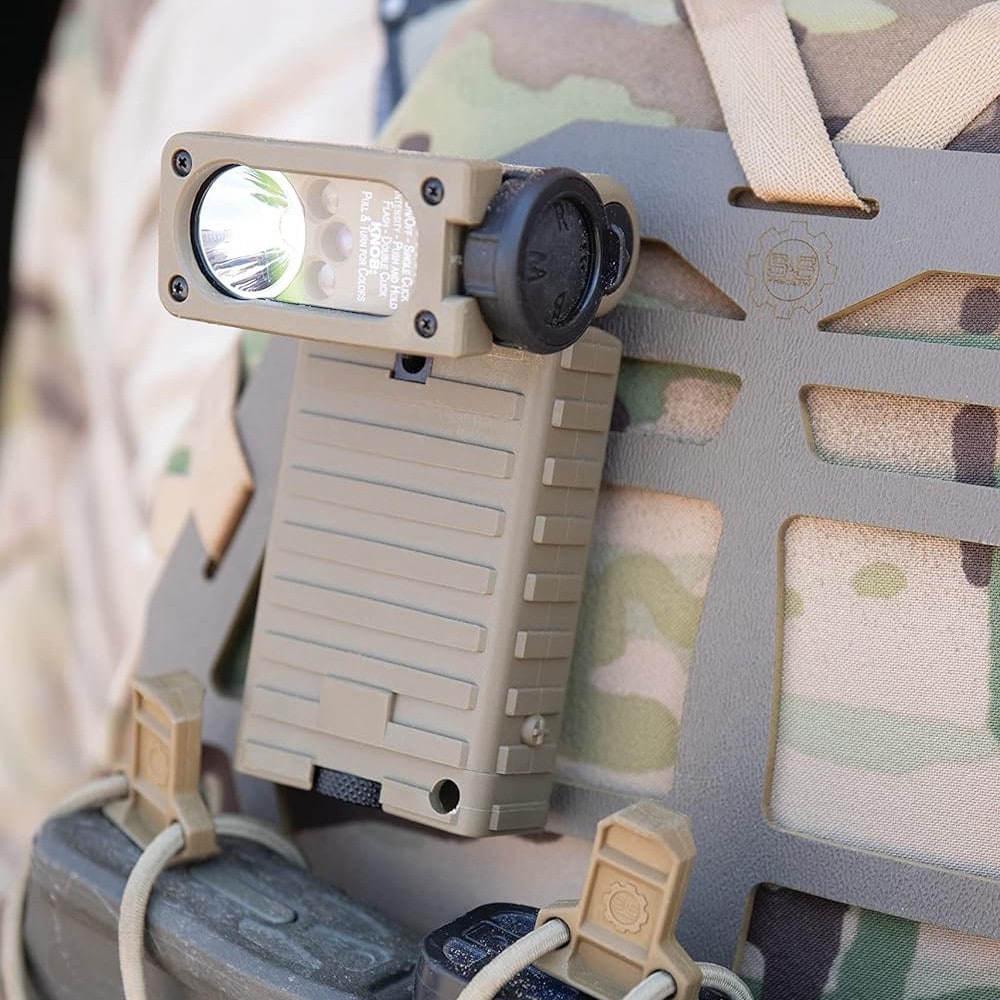 Ліхтарик для шолома Streamlight Sidewinder Military Coyote - 55 люменів