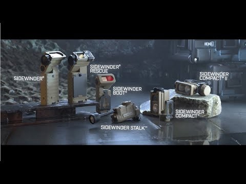 Ліхтарик на шолом Streamlight Sidewinder Stalk Helmet Clips E-Mount Coyote - 76 люменів