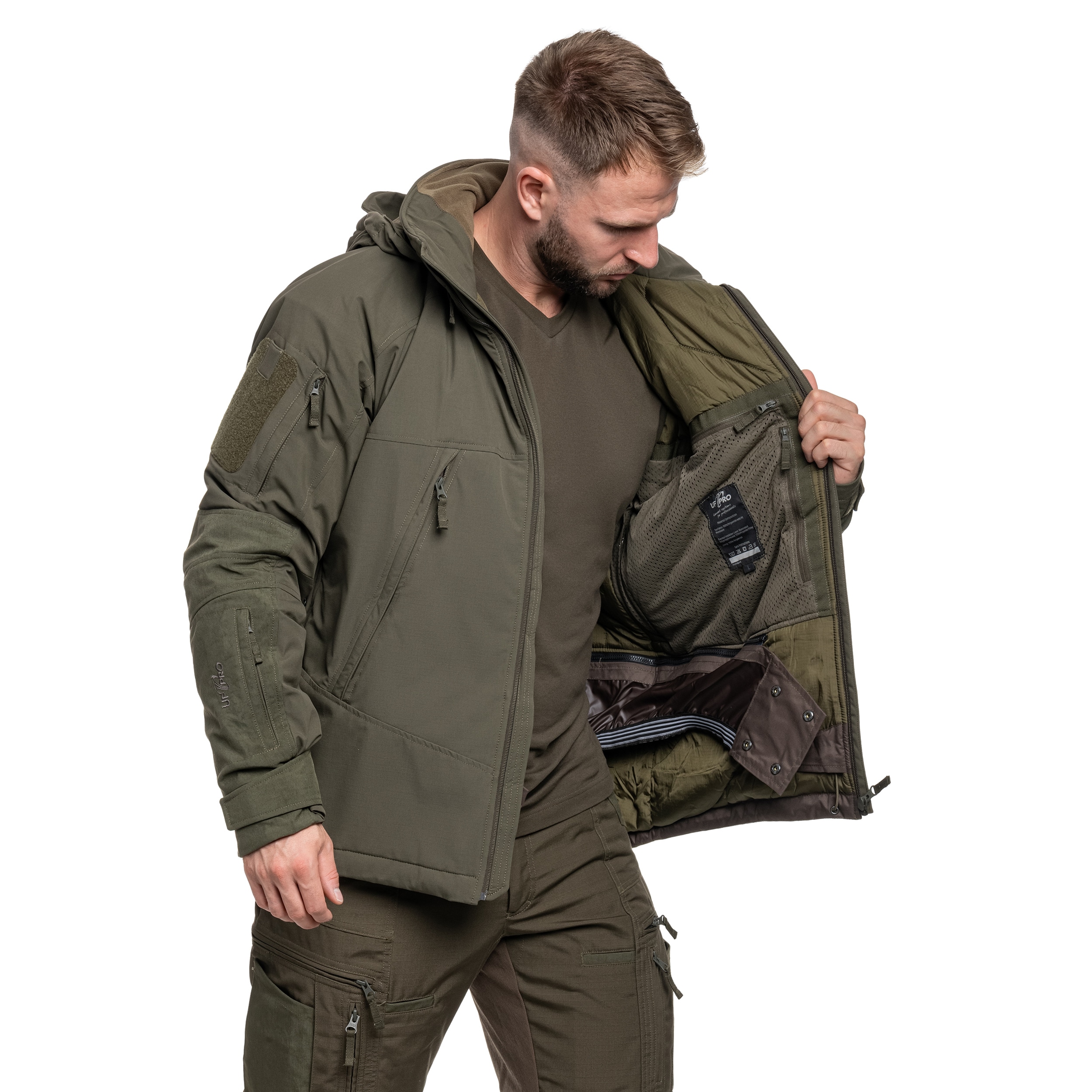 Куртка UF PRO Delta OL 4.0 Tactical Winter Jacket - Brown Grey